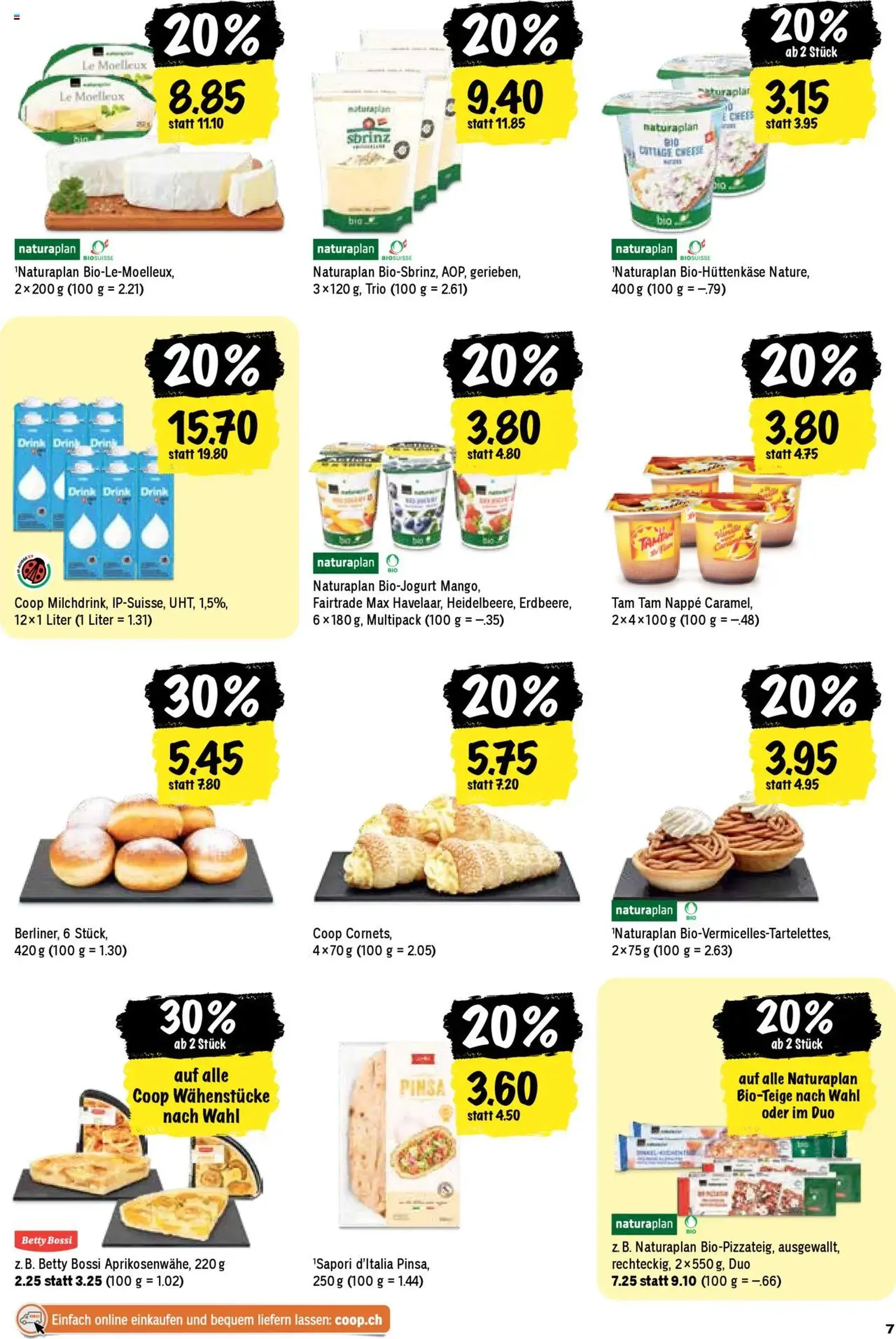 Coop Aktionen - Gültiger Prospekt ab 28.08.2025, Seite 7 von insgesamt 24 Coop Aktionen - Gültiger Prospekt ab 28.08.2025, Seite 7 von insgesamt 24