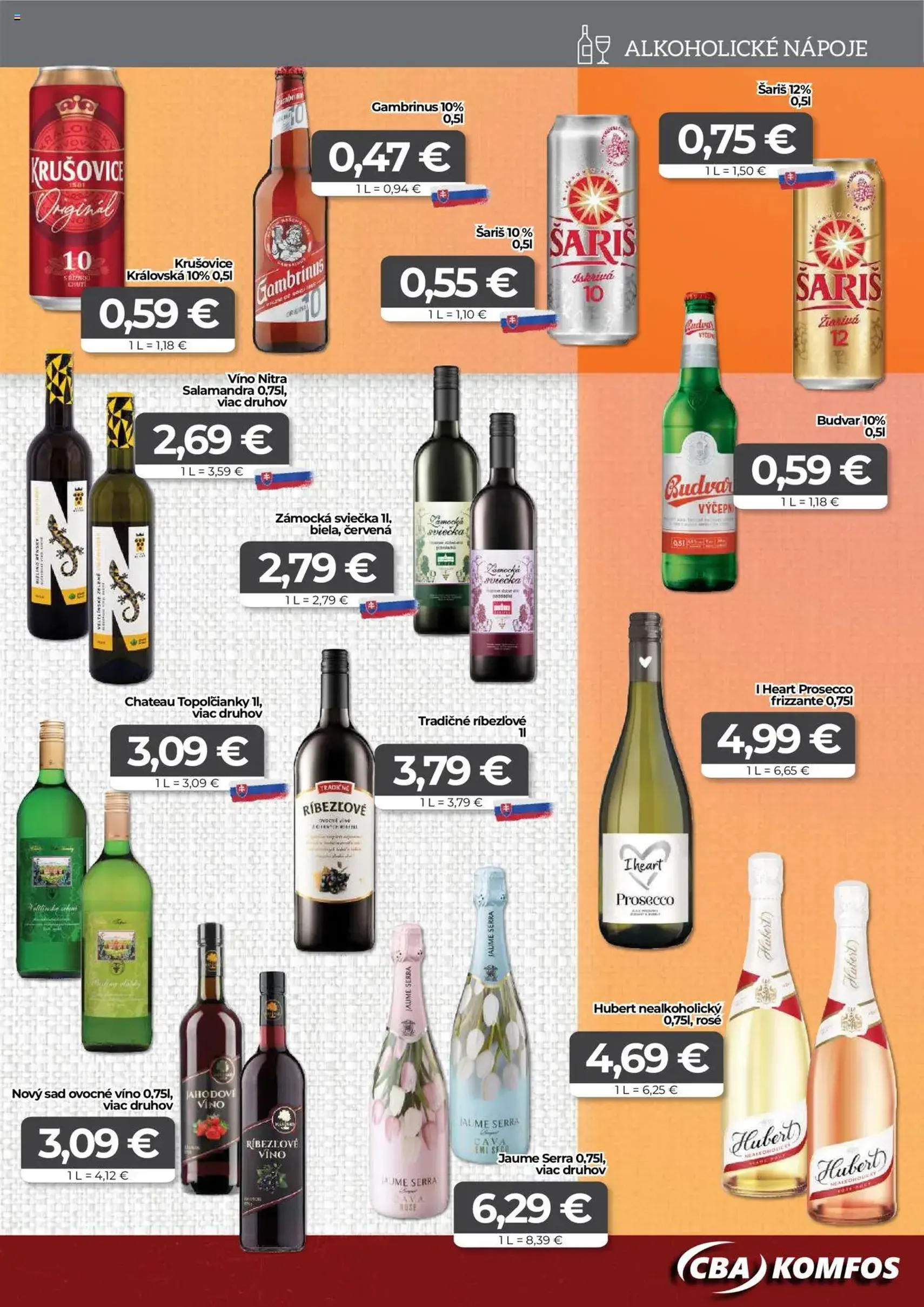 CBA Komfos leták - platný leták od 23.10.2025 strana 13 z 16 CBA Komfos leták - platný leták od 23.10.2025 strana 13 z 16
