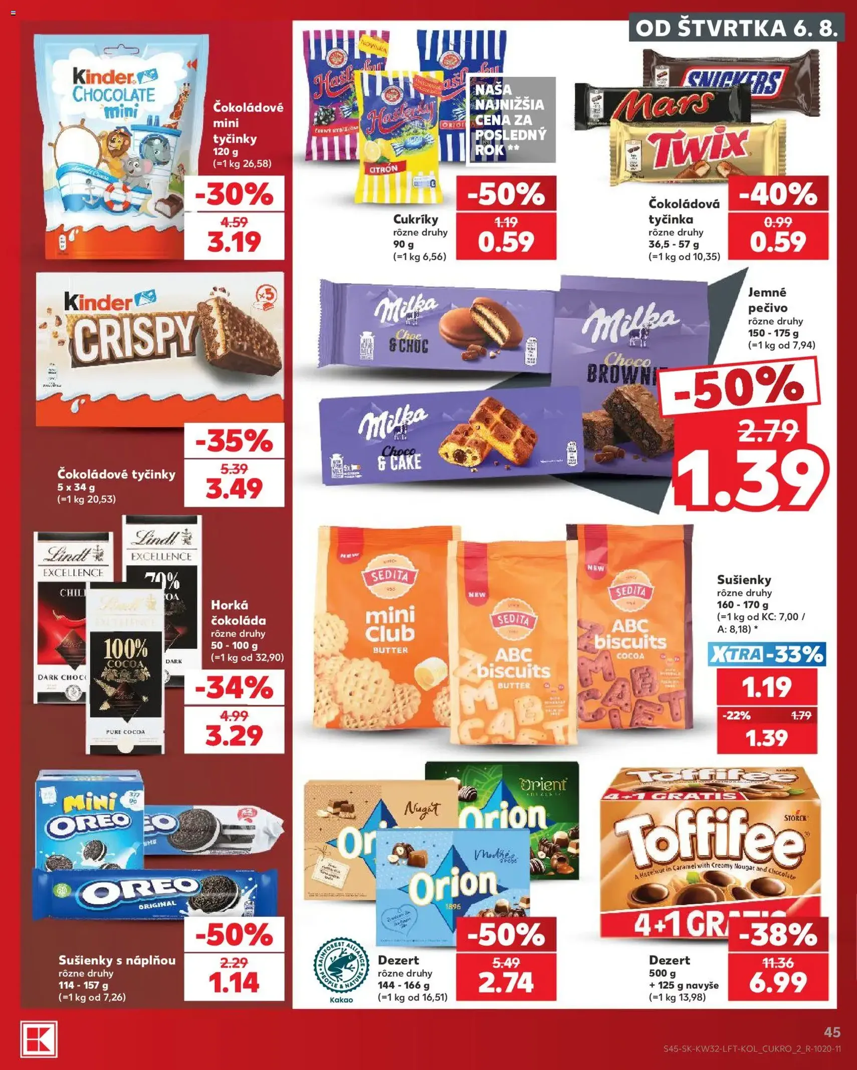 Kaufland SK akciós újság - 2026.08.06. érvényes szórólap 45 oldal 78 oldalból