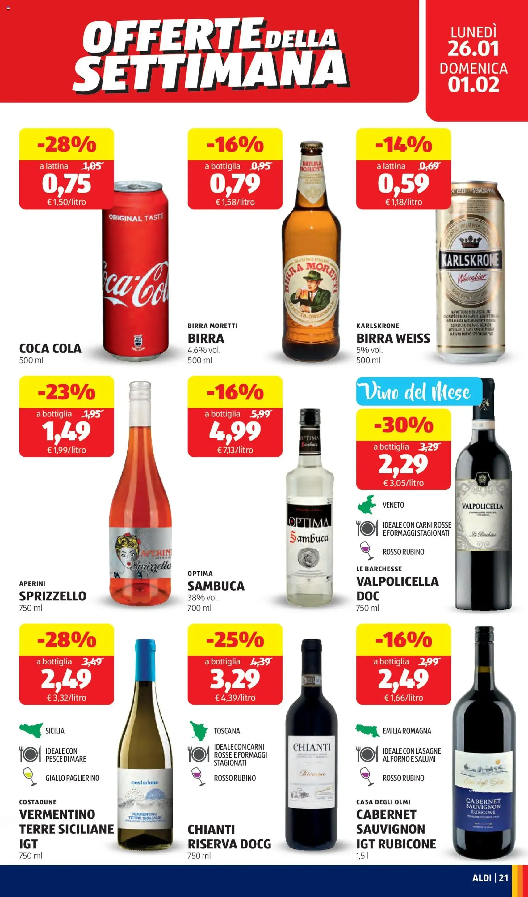 Volantino Aldi - volantino valido dal 26/01/2026 pagina 21 di 32