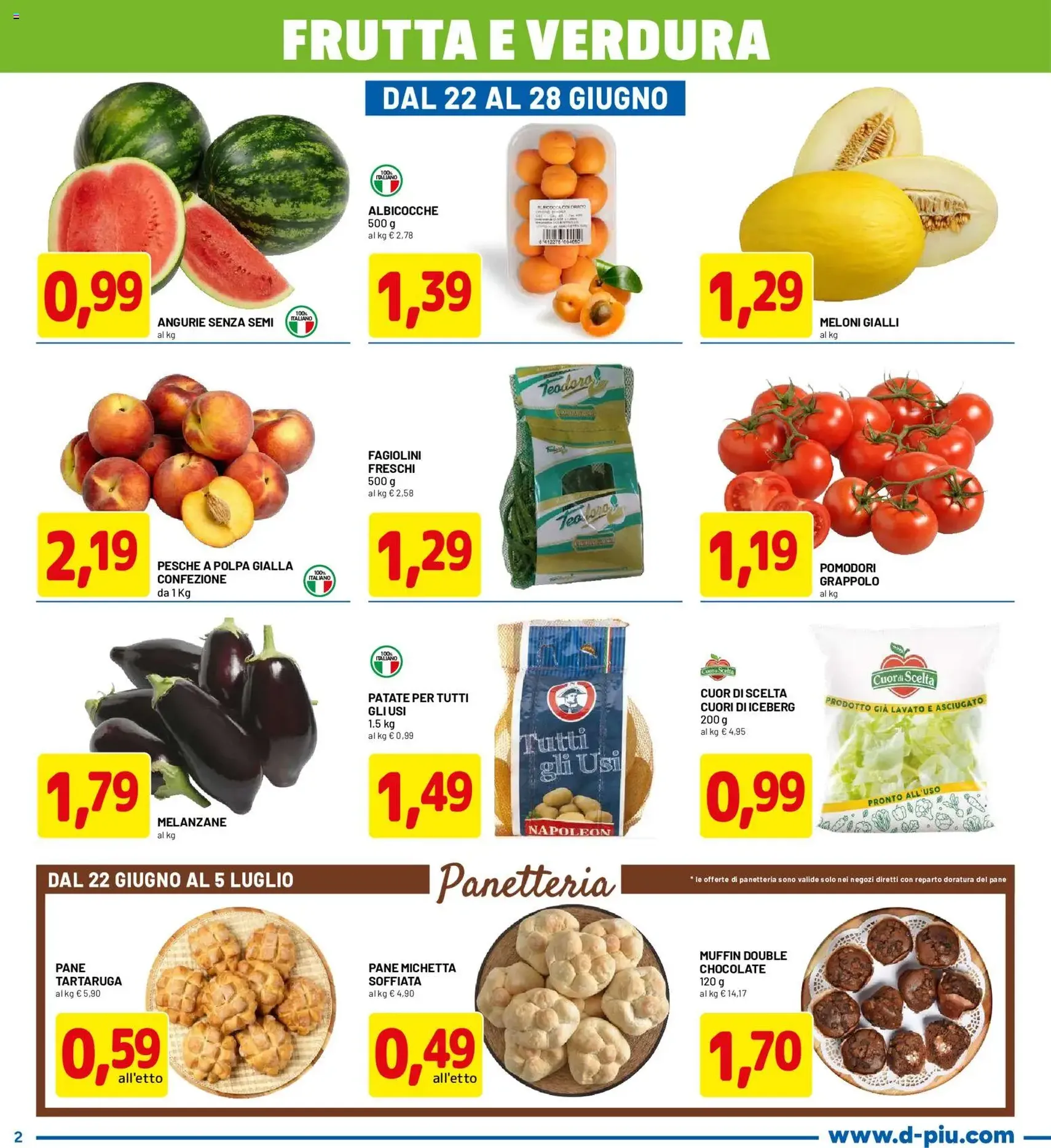 D Più volantino - volantino valido dal 22/06/2026 pagina 2 di 16
