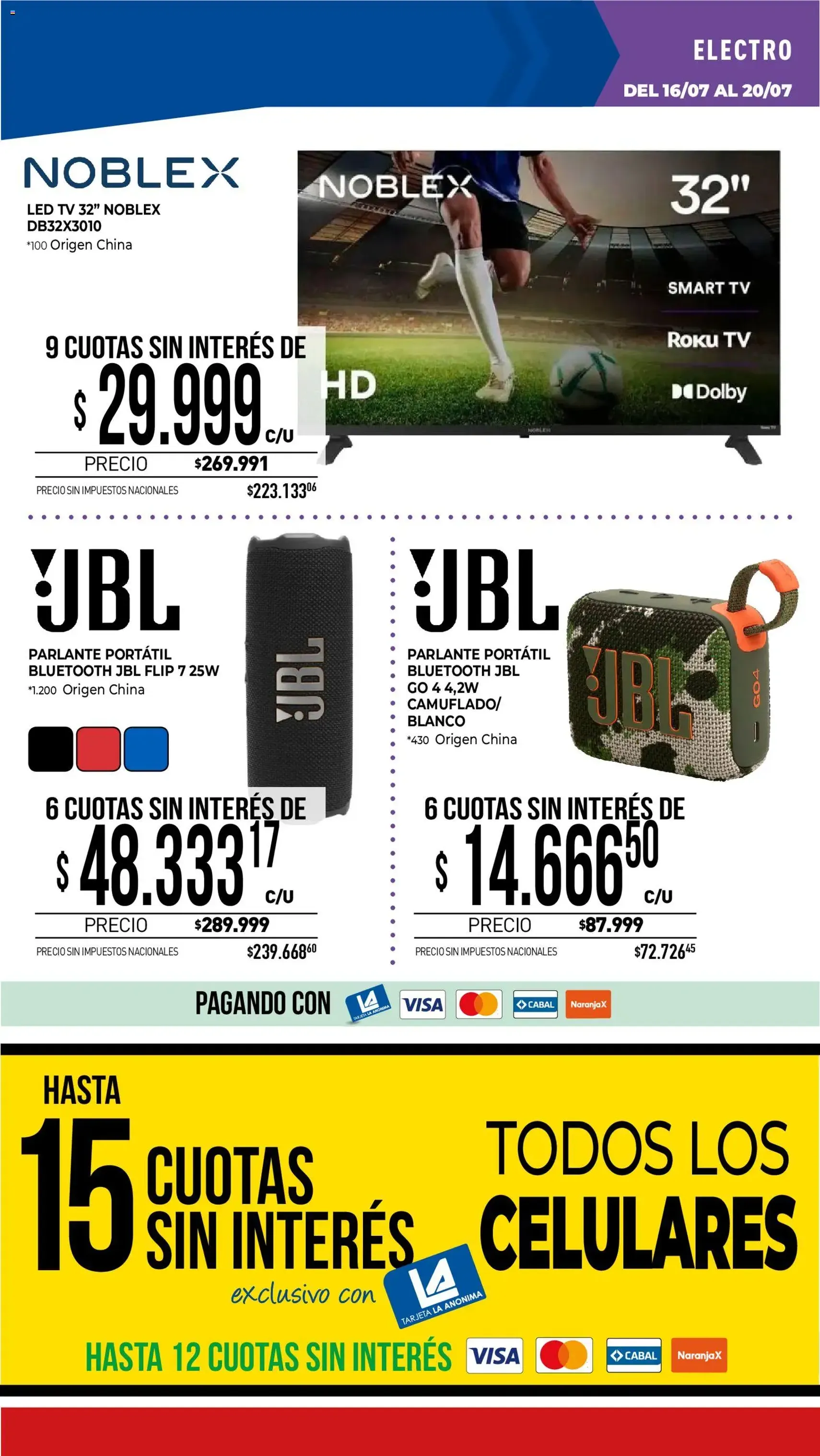 La Anonima catálogo - folleto válido desde 16/07/2026 página 30 de 35