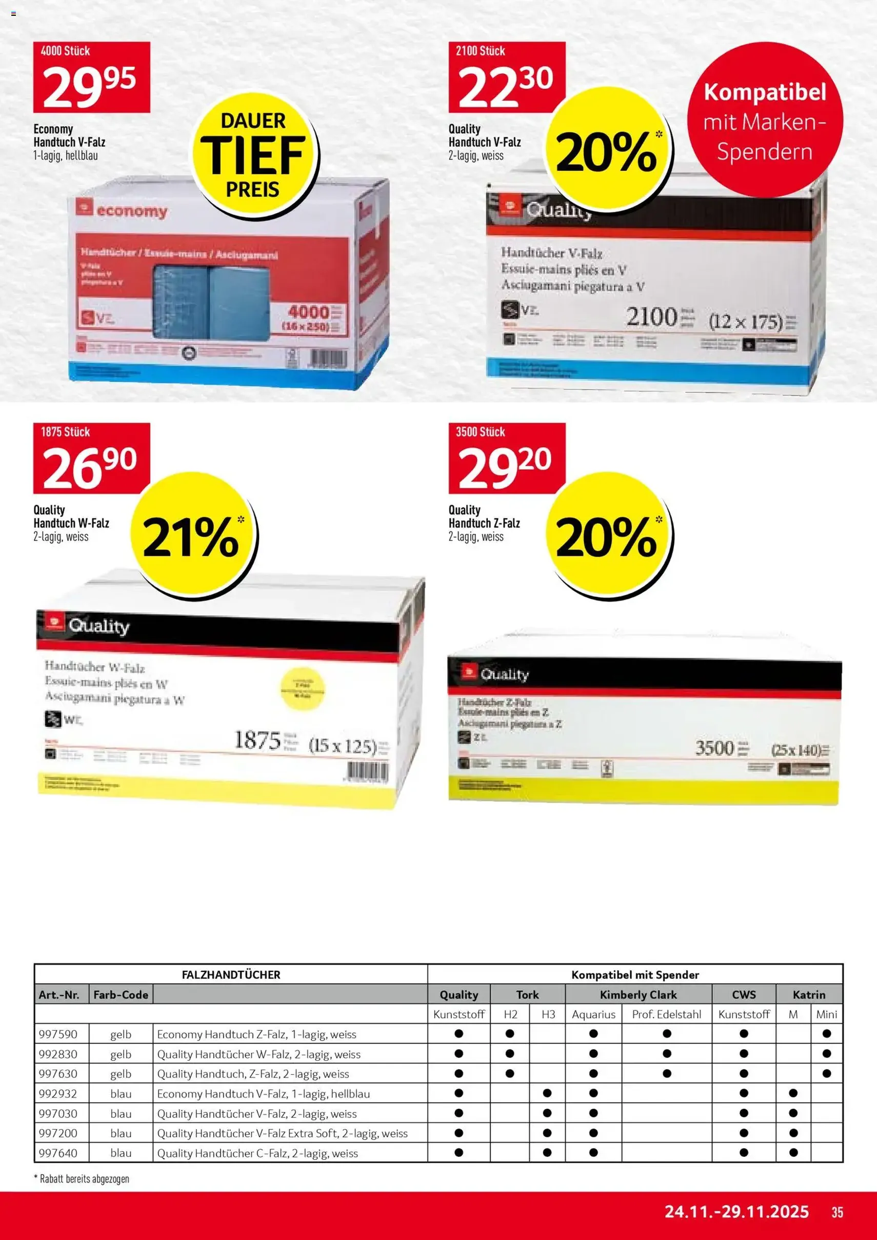Prodega Aktionen - Gültiger Prospekt ab 24.11.2025, Seite 35 von insgesamt 40