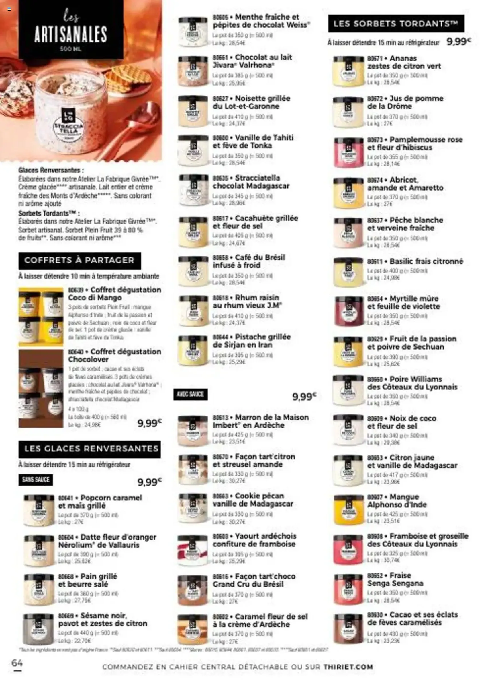 Thiriet catalogue livraison à domicile - brochure valable à partir du 11/07/2025, page 64 sur 80 Thiriet catalogue livraison à domicile - brochure valable à partir du 11/07/2025, page 64 sur 80