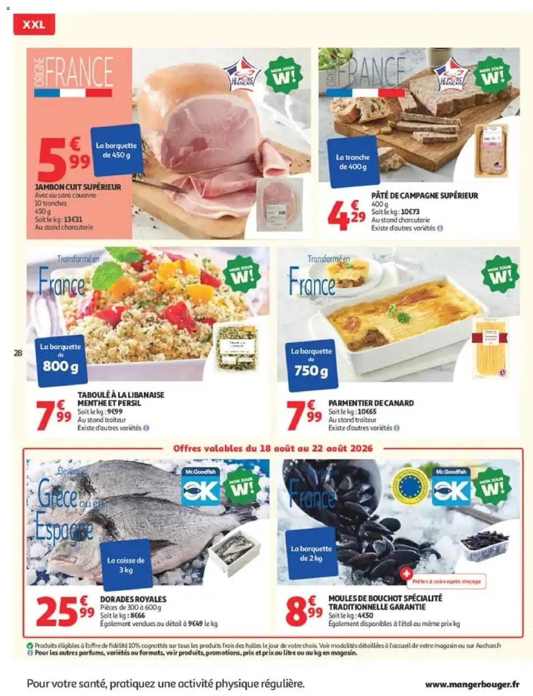 Auchan catalogue - brochure valable à partir du 18/08/2026, page 28 sur 51