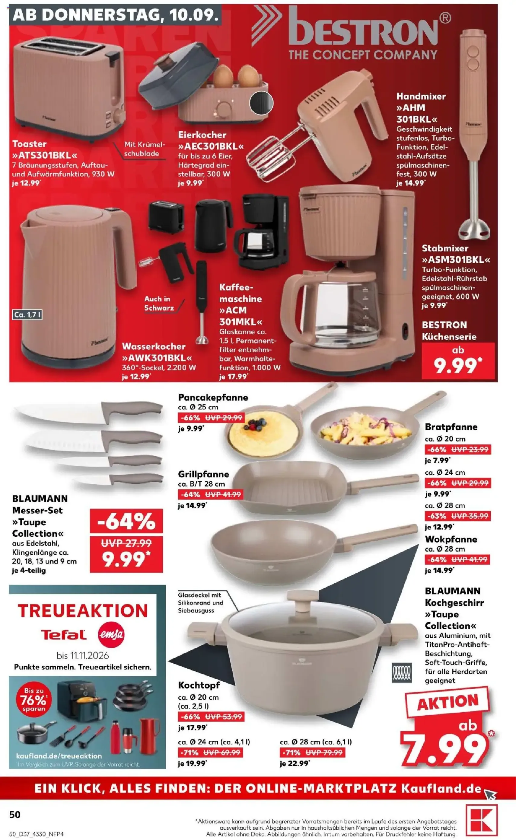 Kaufland Prospekt - Gültiger Prospekt ab 10.09.2026, Seite 50 von insgesamt 66