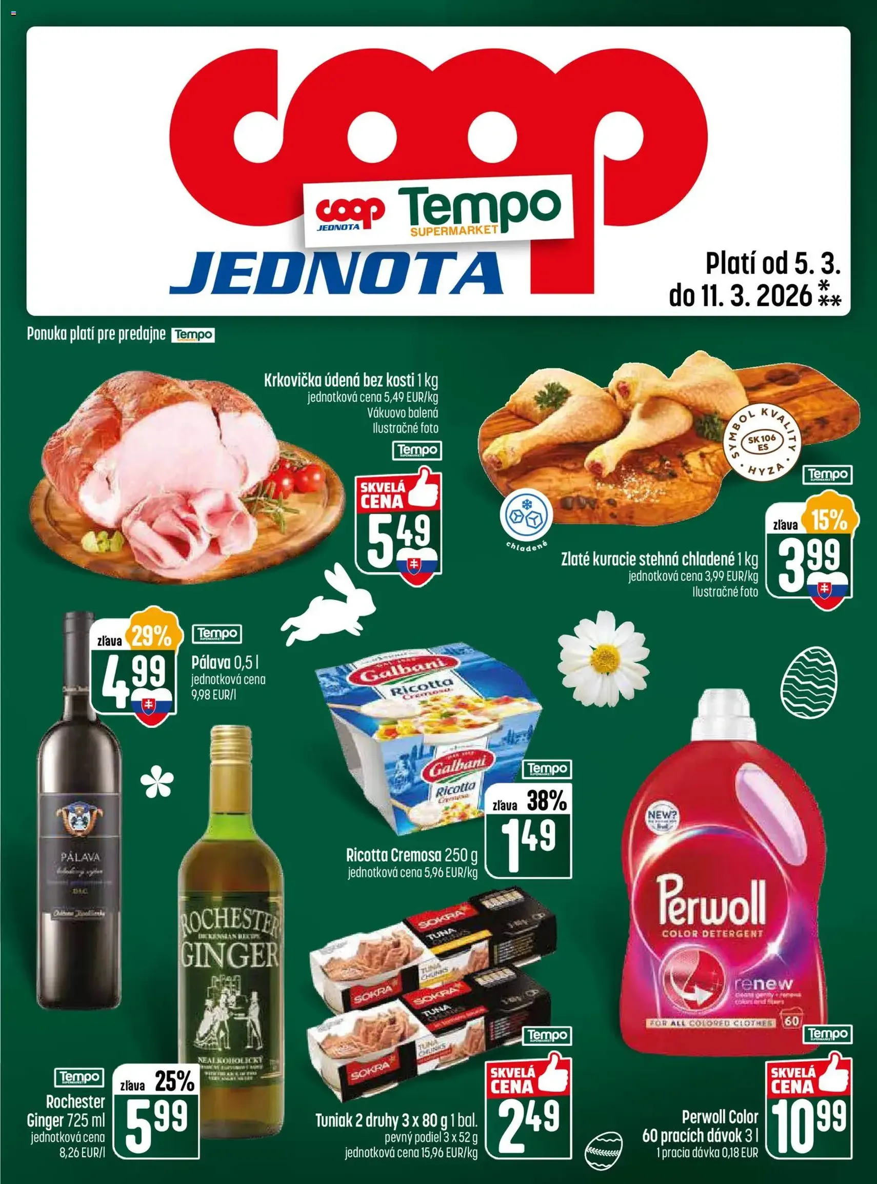 COOP Jednota leták - platný leták od 05.03.2026 strana 29 z 32