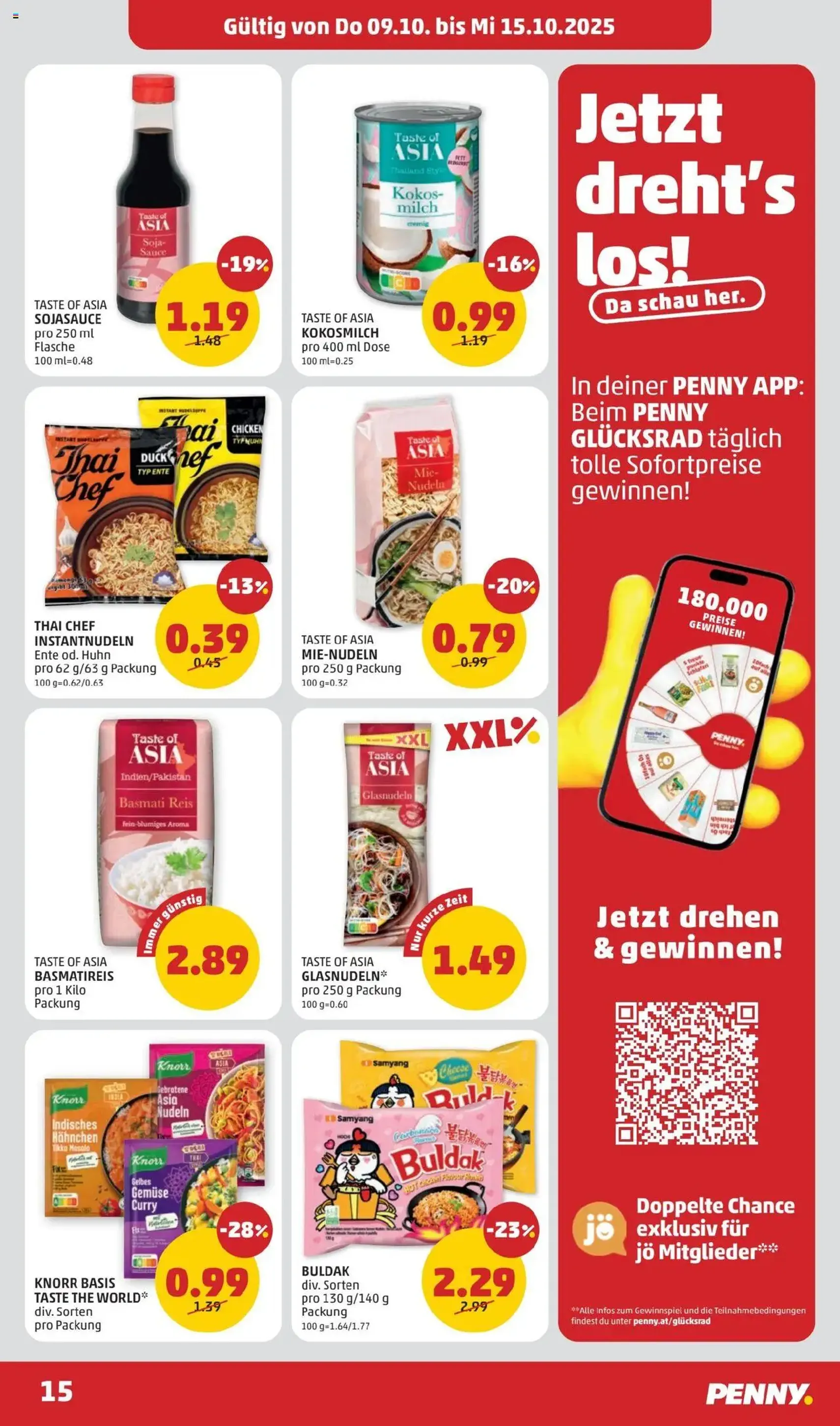 Penny Markt Flugblatt - Gültiger Prospekt ab 09.10.2025, Seite 15 von insgesamt 32