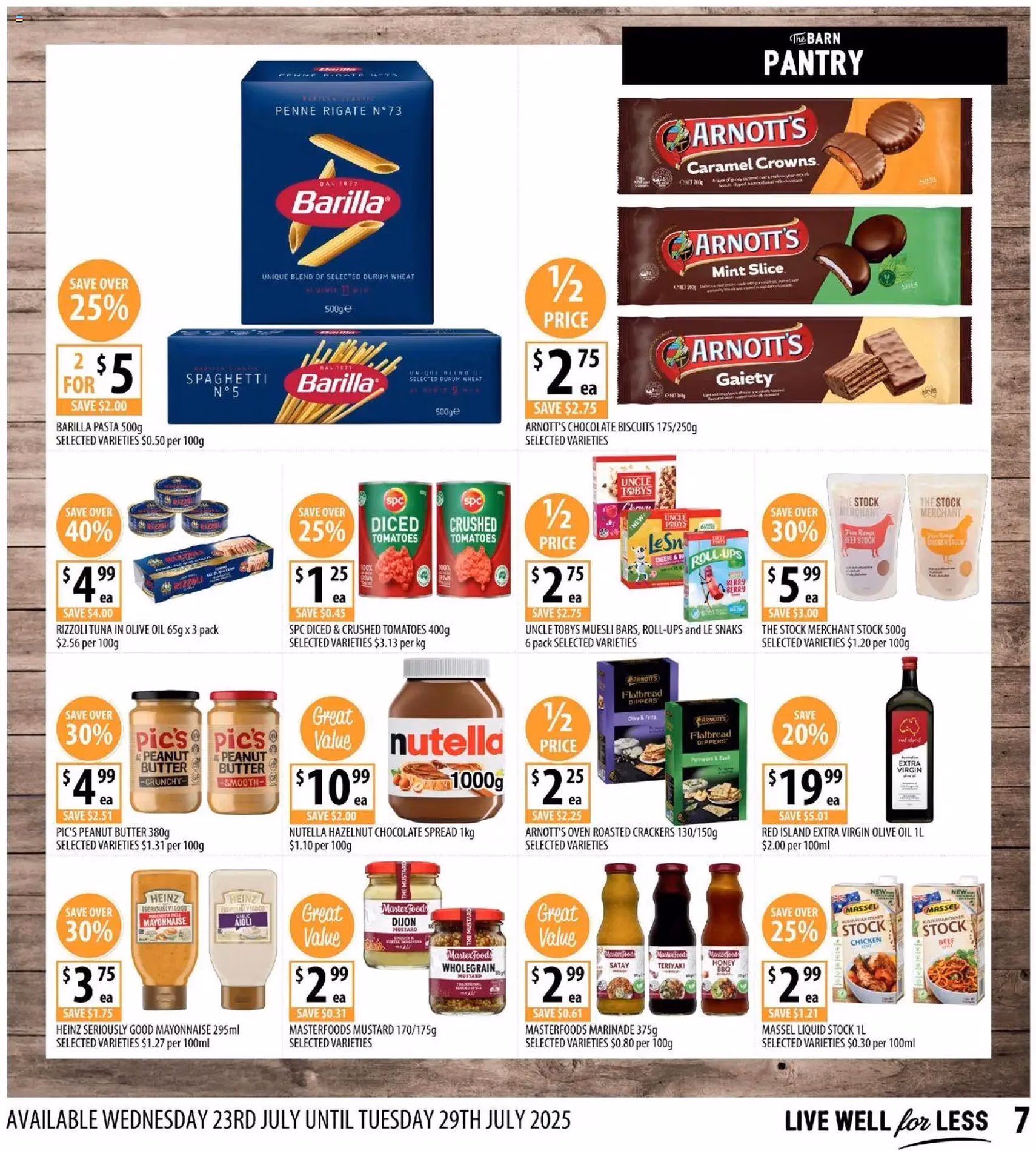 Supabarn Catalogue - valid flyer from 23/07/2025, page 7 of 12 Supabarn Catalogue - valid flyer from 23/07/2025, page 7 of 12