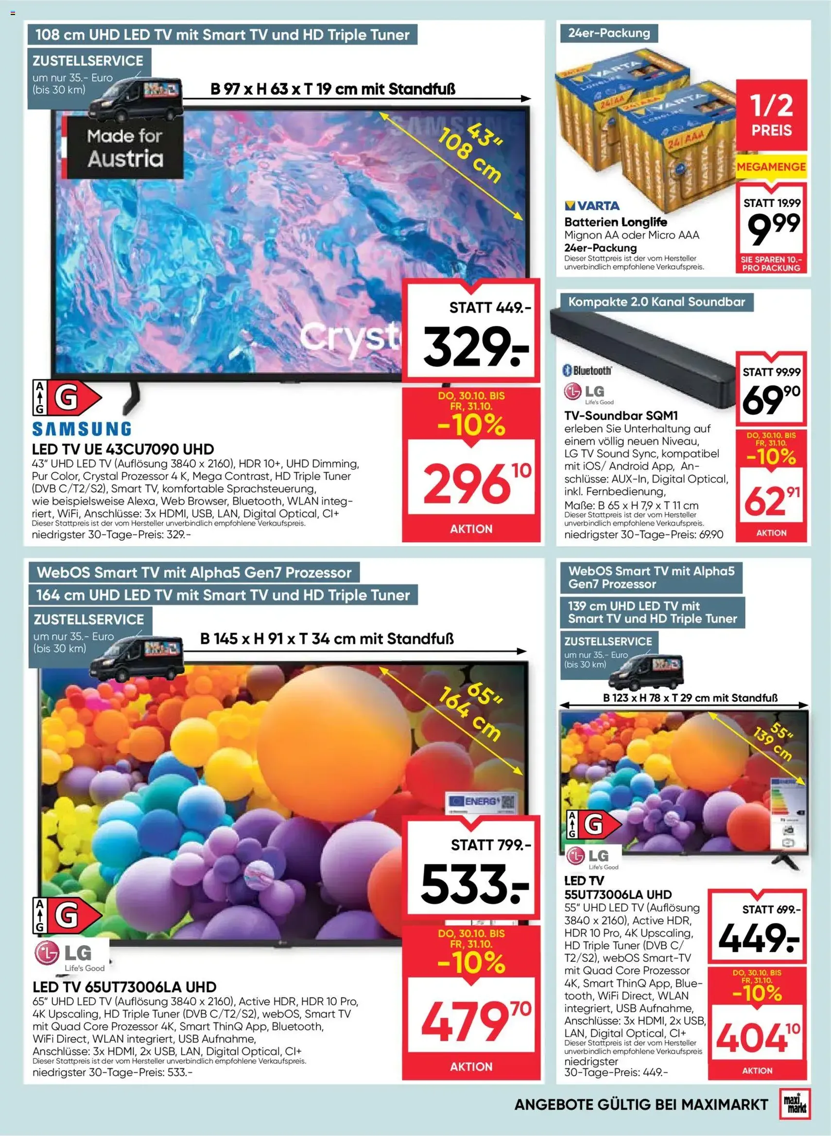 Maximarkt Flugblatt - Gültiger Prospekt ab 30.10.2025, Seite 17 von insgesamt 24