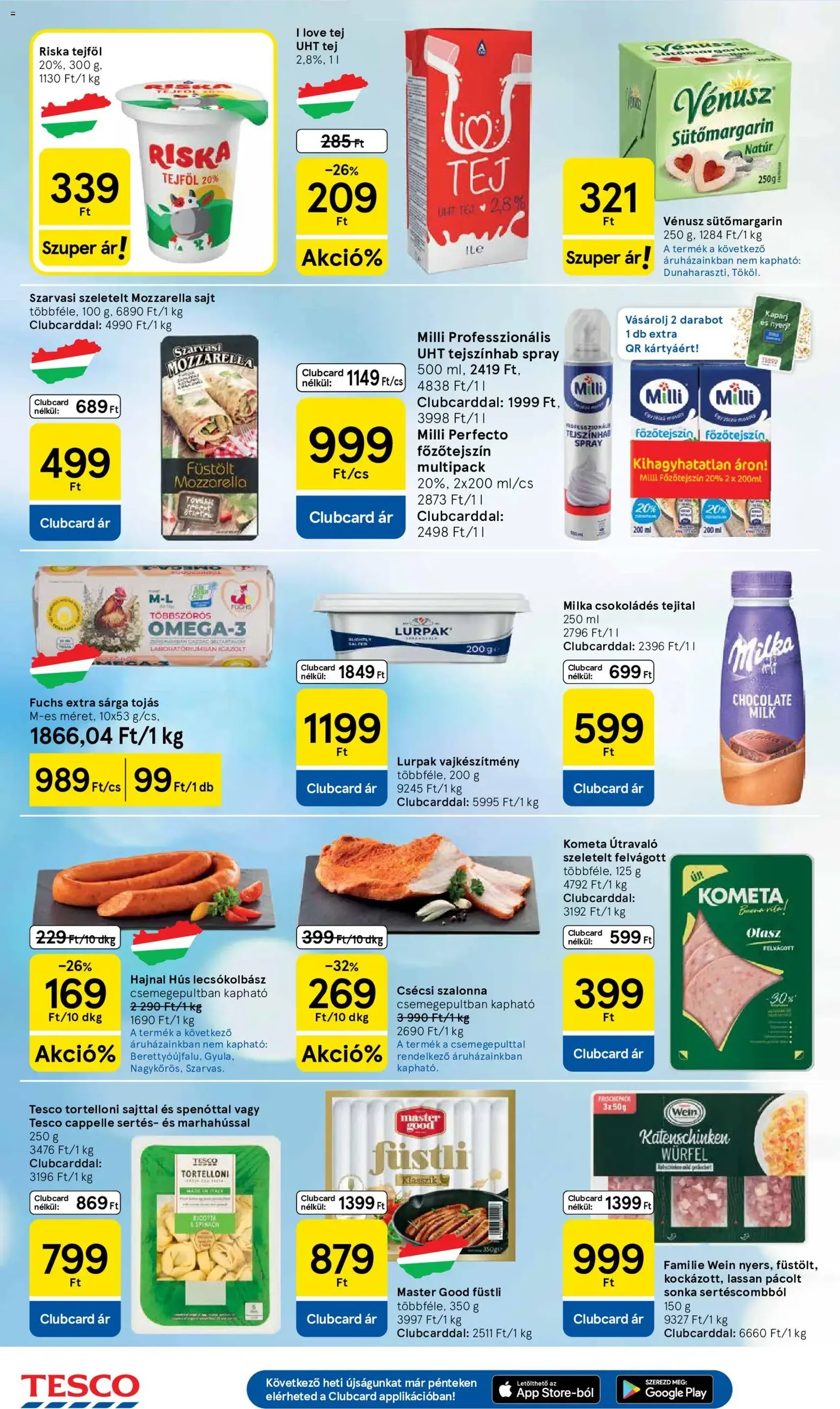 Tesco aktuális akciós újság - 2026.06.04. érvényes szórólap 4 oldal 36 oldalból