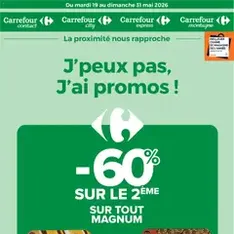 Carrefour contact catalogue - Prévisualisation du catalogue valable à partir du 19/05/2026