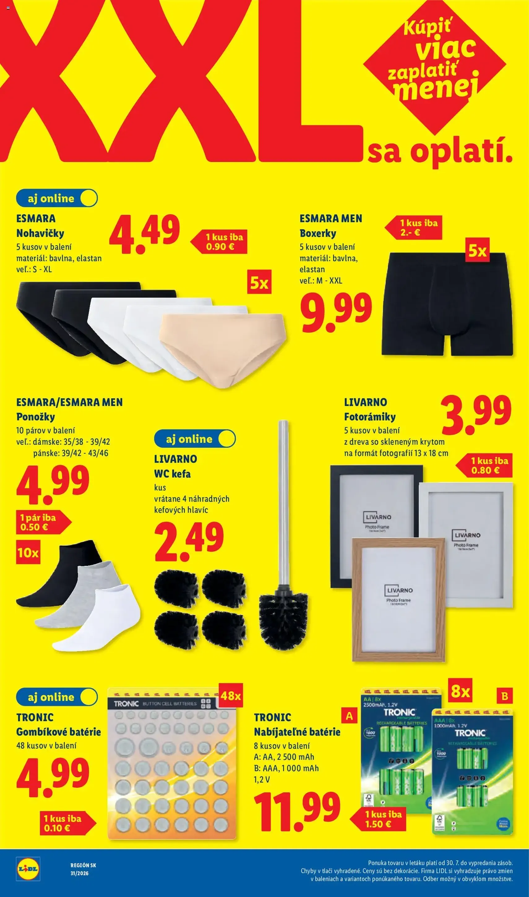 Lidl leták - platný leták od 27.07.2026 strana 94 z 108
