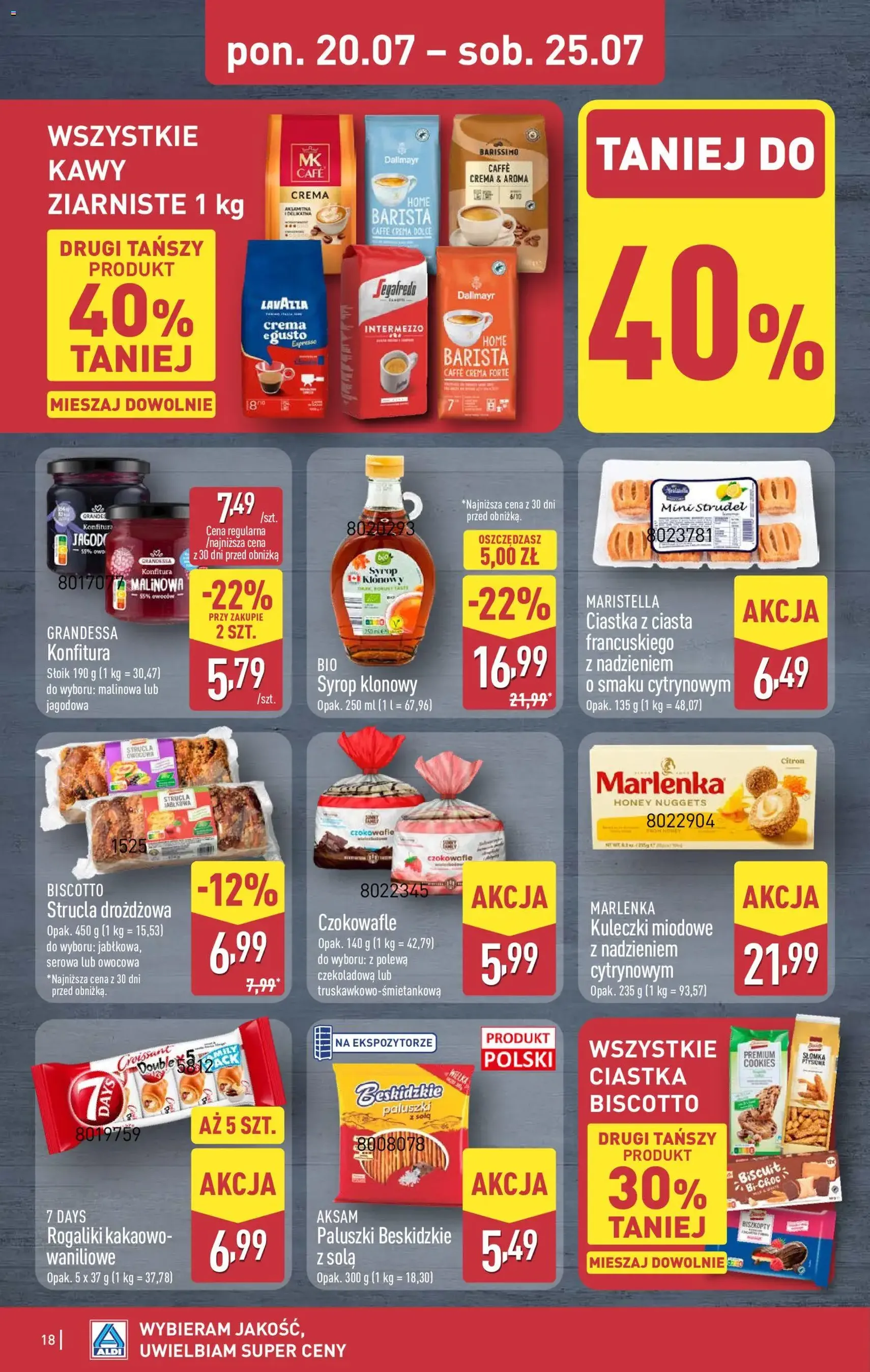 Aldi gazetka - ważny gazetka od 20.07.2026 strona 18 z 44