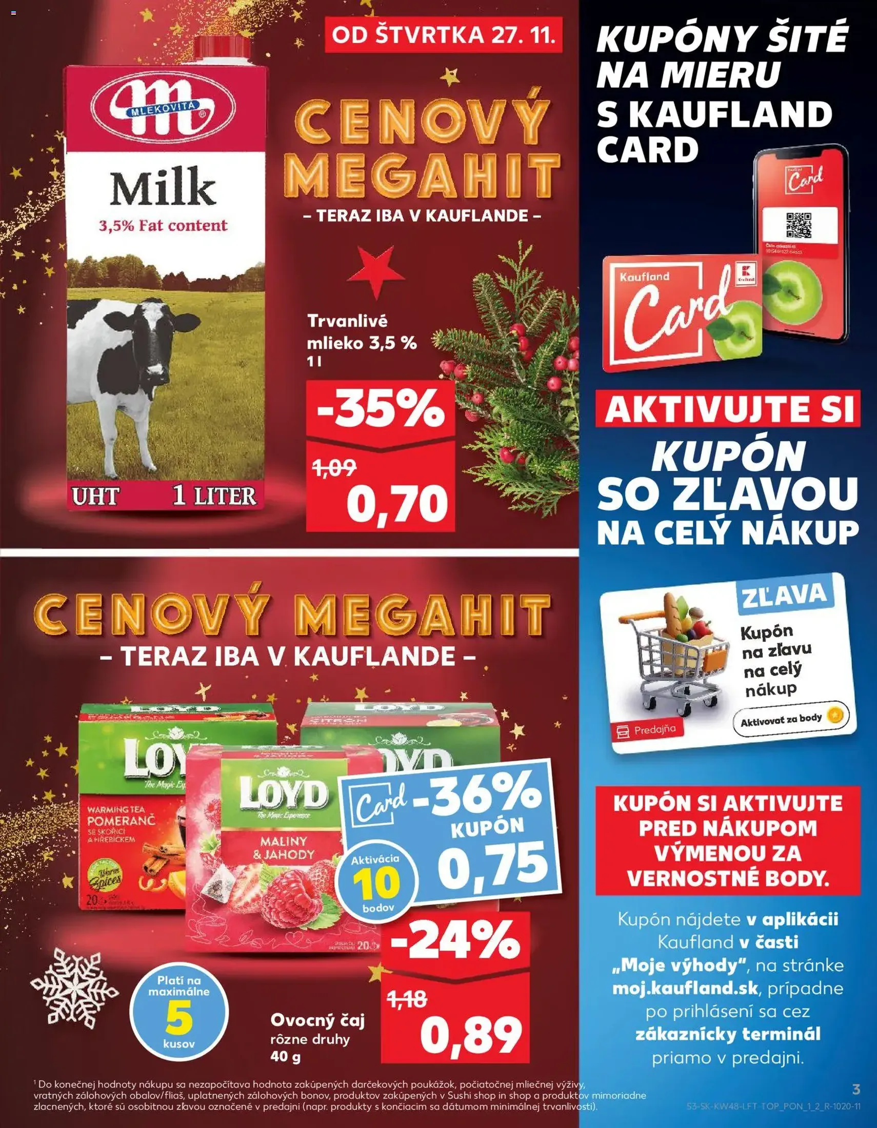 Kaufland SK Black Friday - 2025.11.27. érvényes szórólap 3 oldal 78 oldalból