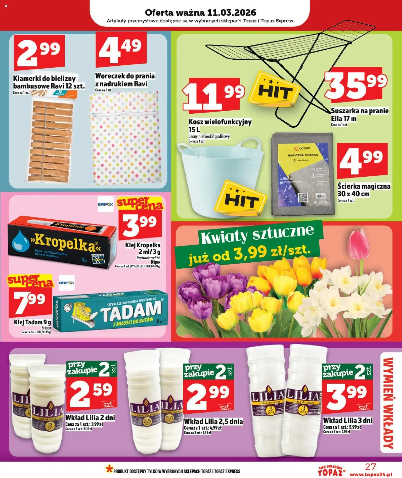 Topaz gazetka - ważny gazetka od 05.03.2026 strona 27 z 28