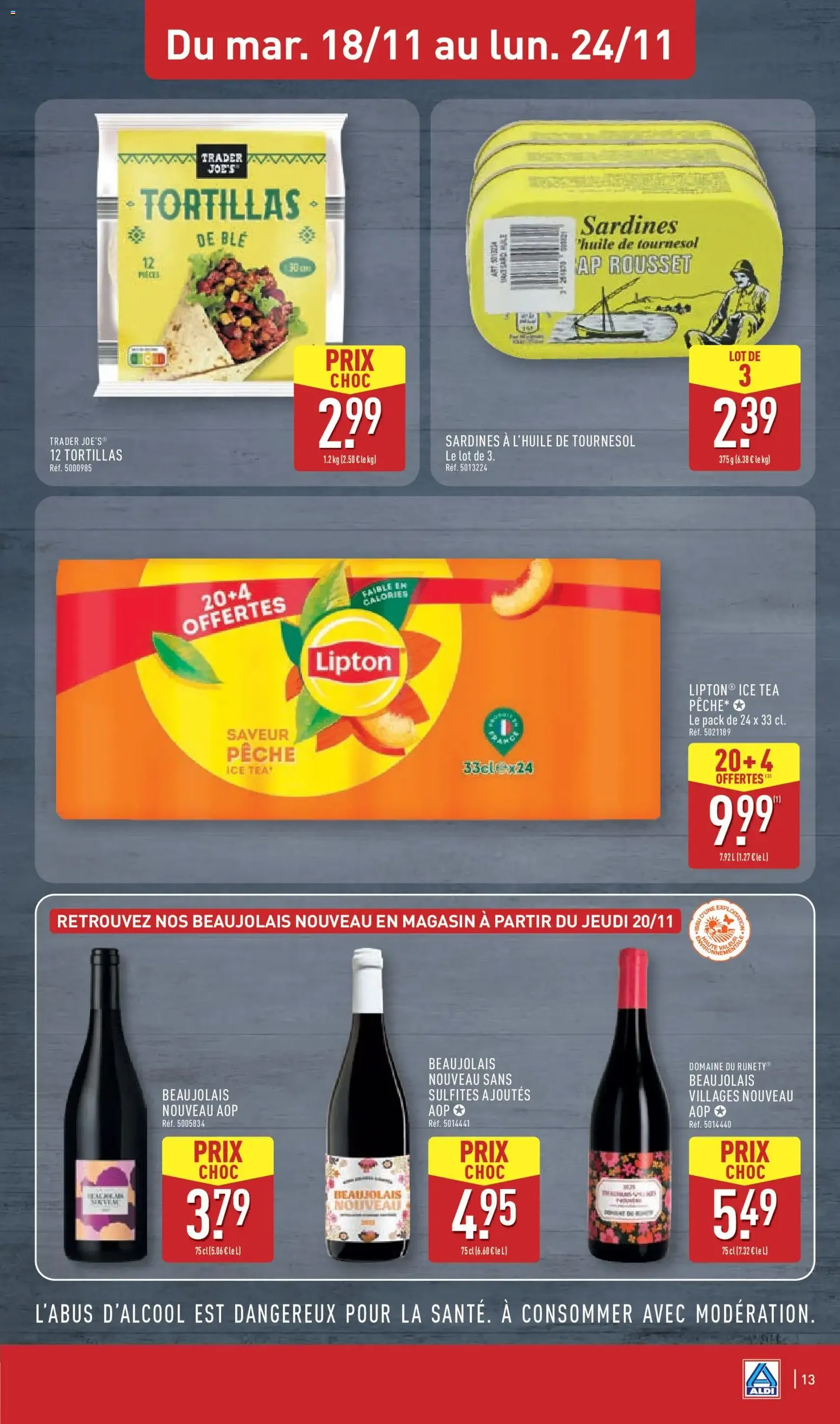 Aldi - Catalogue de la semaine 47 - brochure valable à partir du 18/11/2025, page 16 sur 46