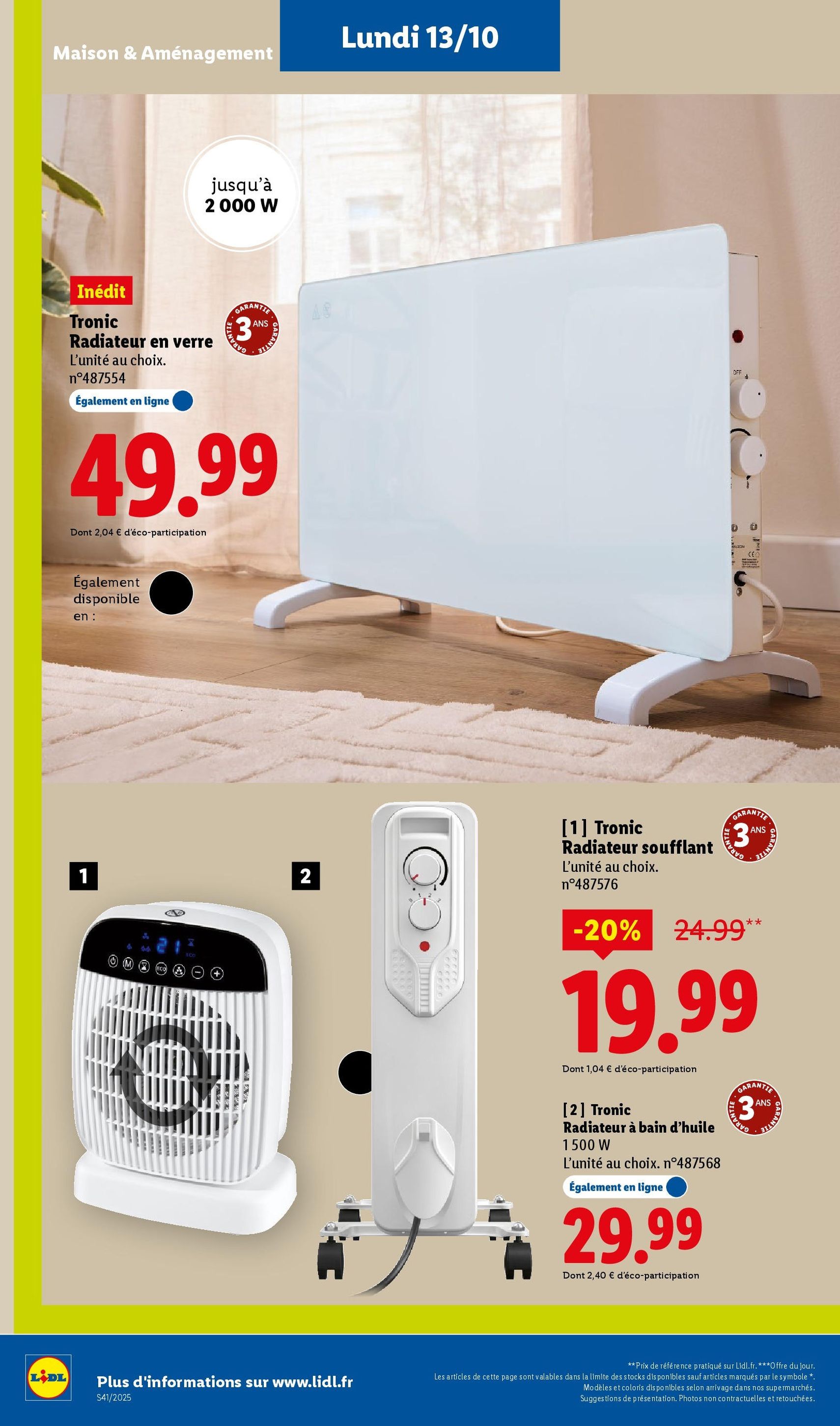 LIDL catalogue semaine 41 - brochure valable à partir du 09/10/2025, page 62 sur 73