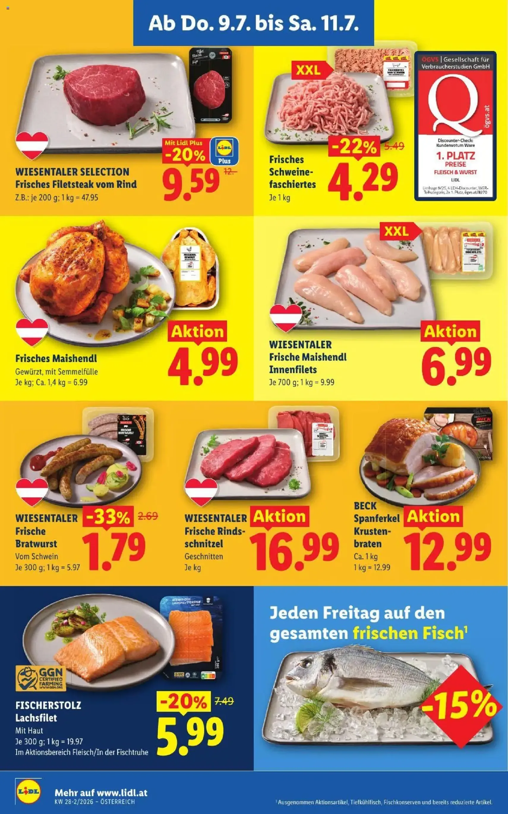 Lidl - Flugblatt - Gültiger Prospekt ab 09.07.2026, Seite 8 von insgesamt 53