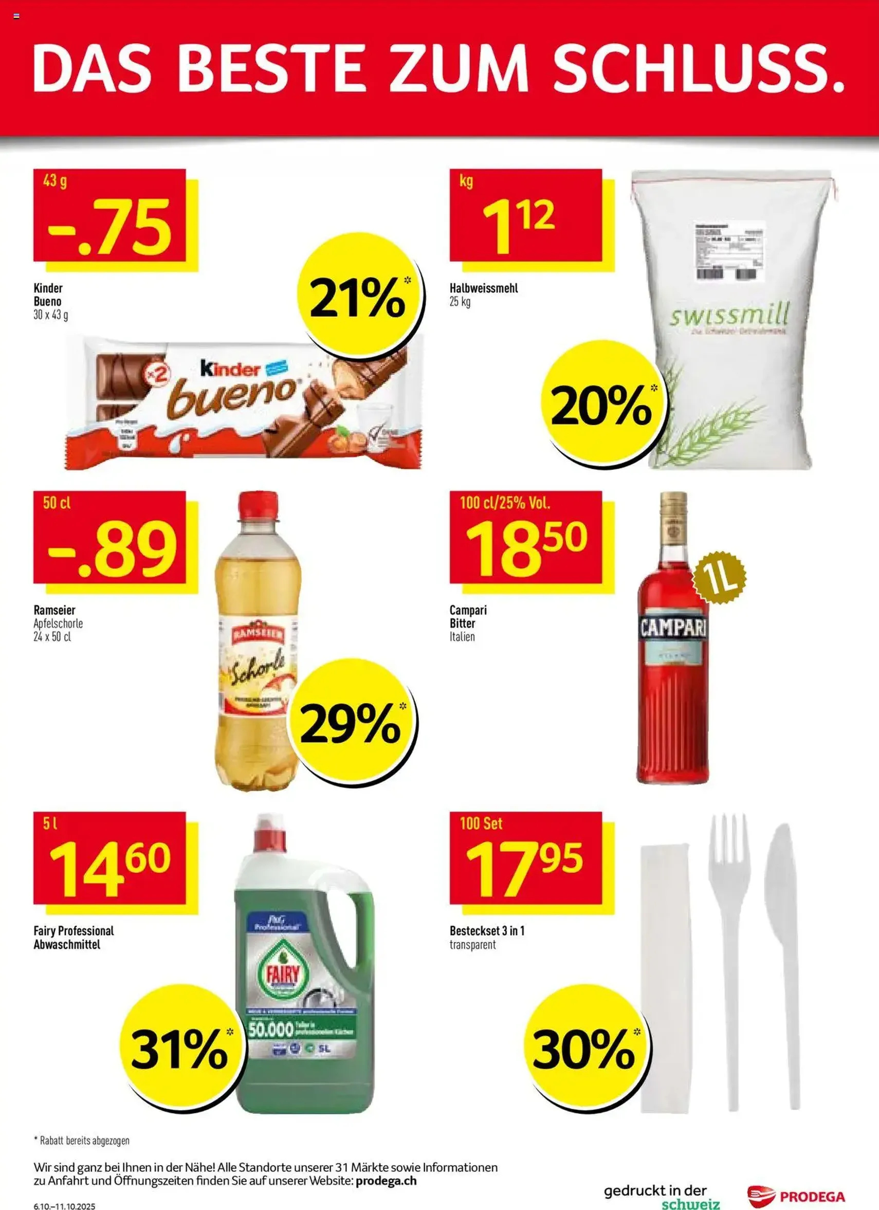 Prodega Aktionen - Gültiger Prospekt ab 06.10.2025, Seite 36 von insgesamt 36
