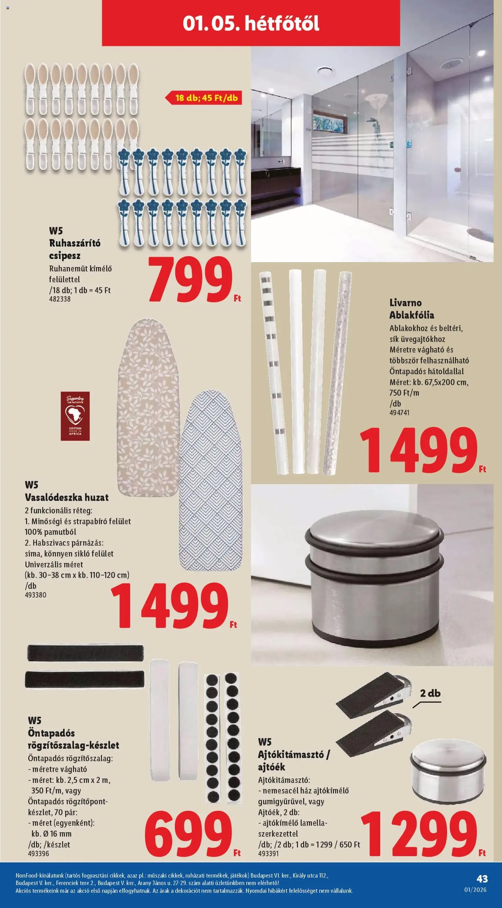 Lidl Akciós újság - 2026.01.02. érvényes szórólap 43 oldal 62 oldalból