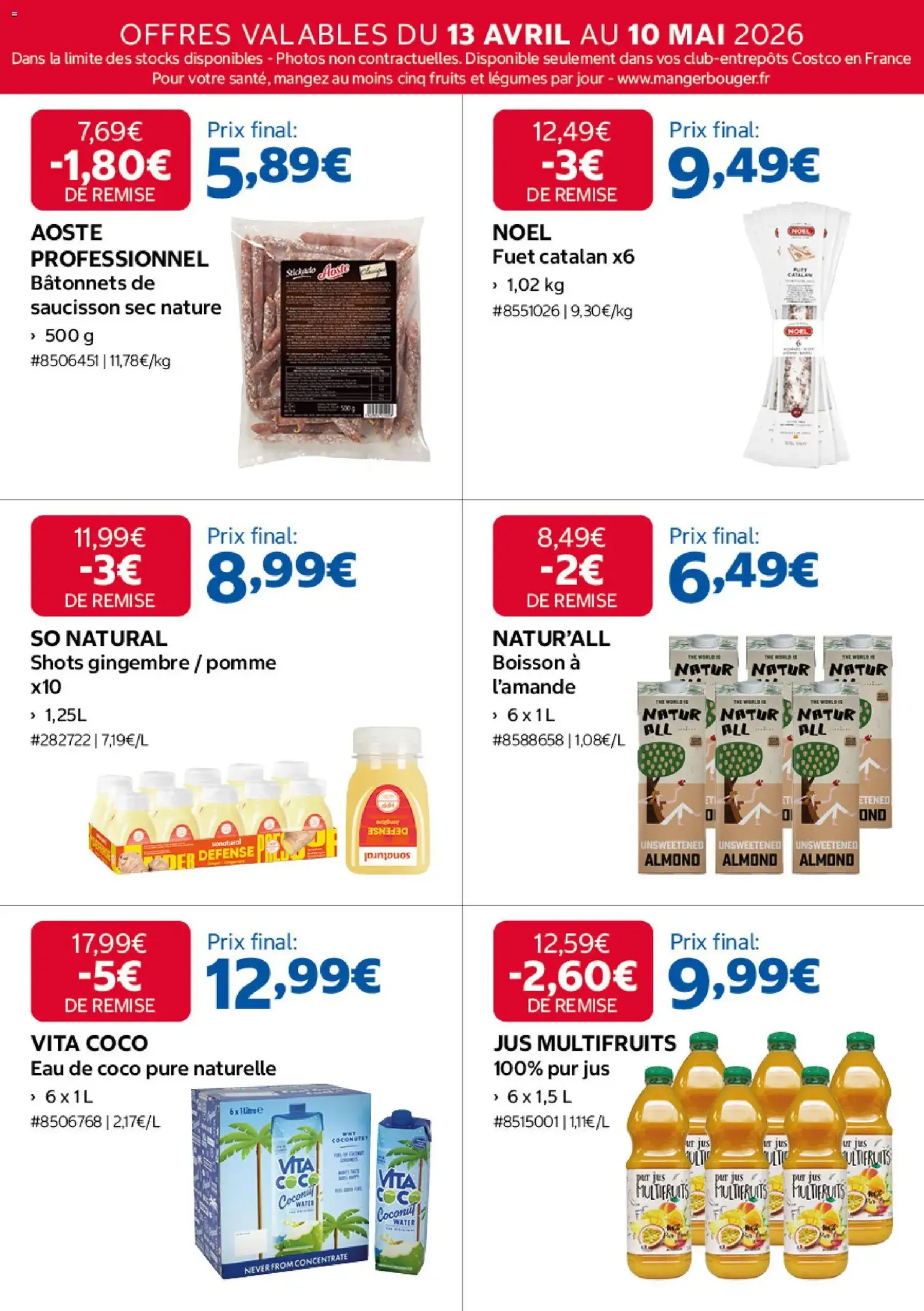 Costco catalogue - brochure valable à partir du 13/04/2026, page 6 sur 20