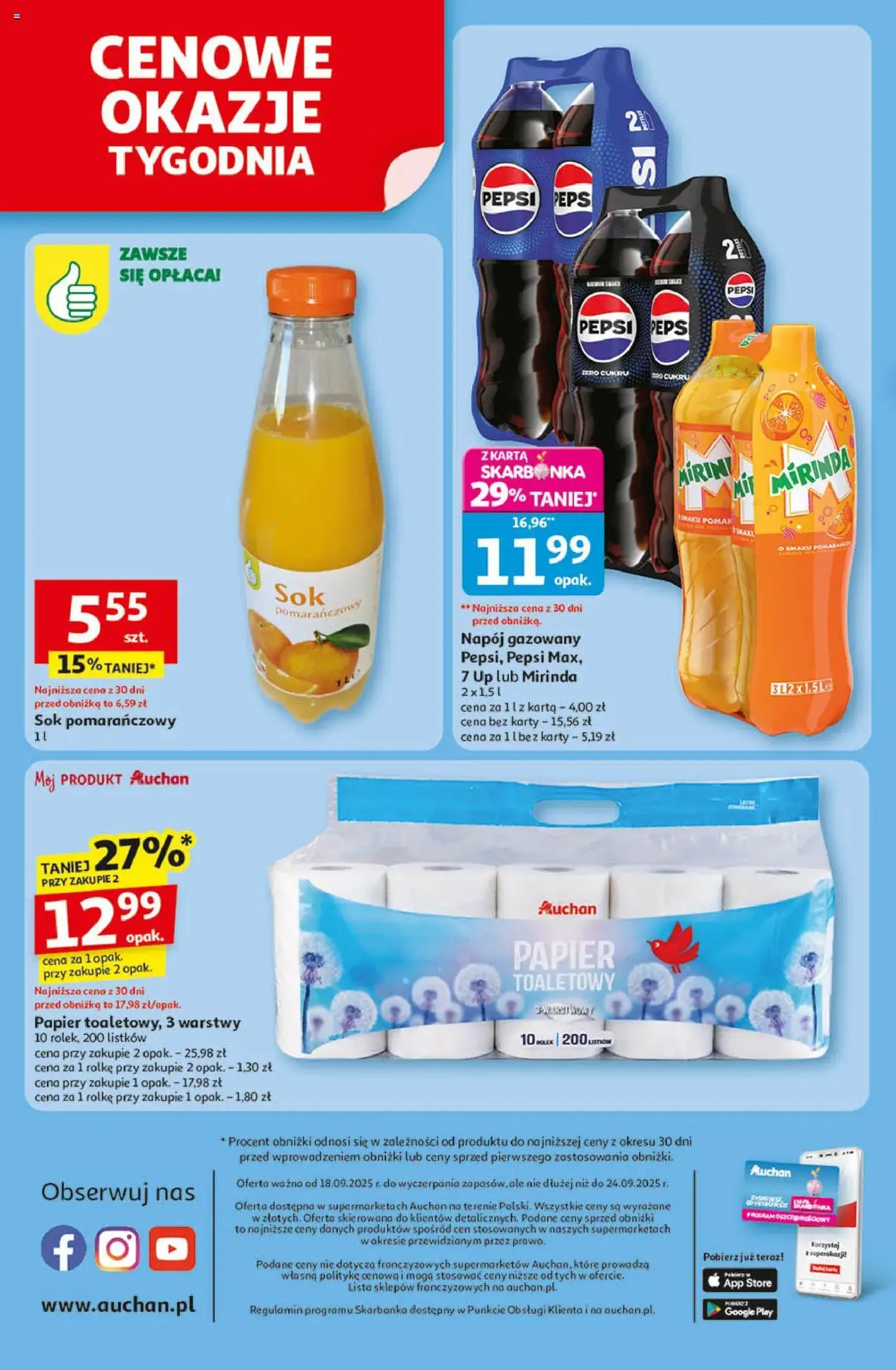 Auchan Gazetka - ważny gazetka od 18.09.2025 strona 8 z 8