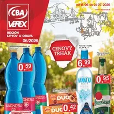 CBA Verex leták - náhľad letáku platný od 18.06.2026