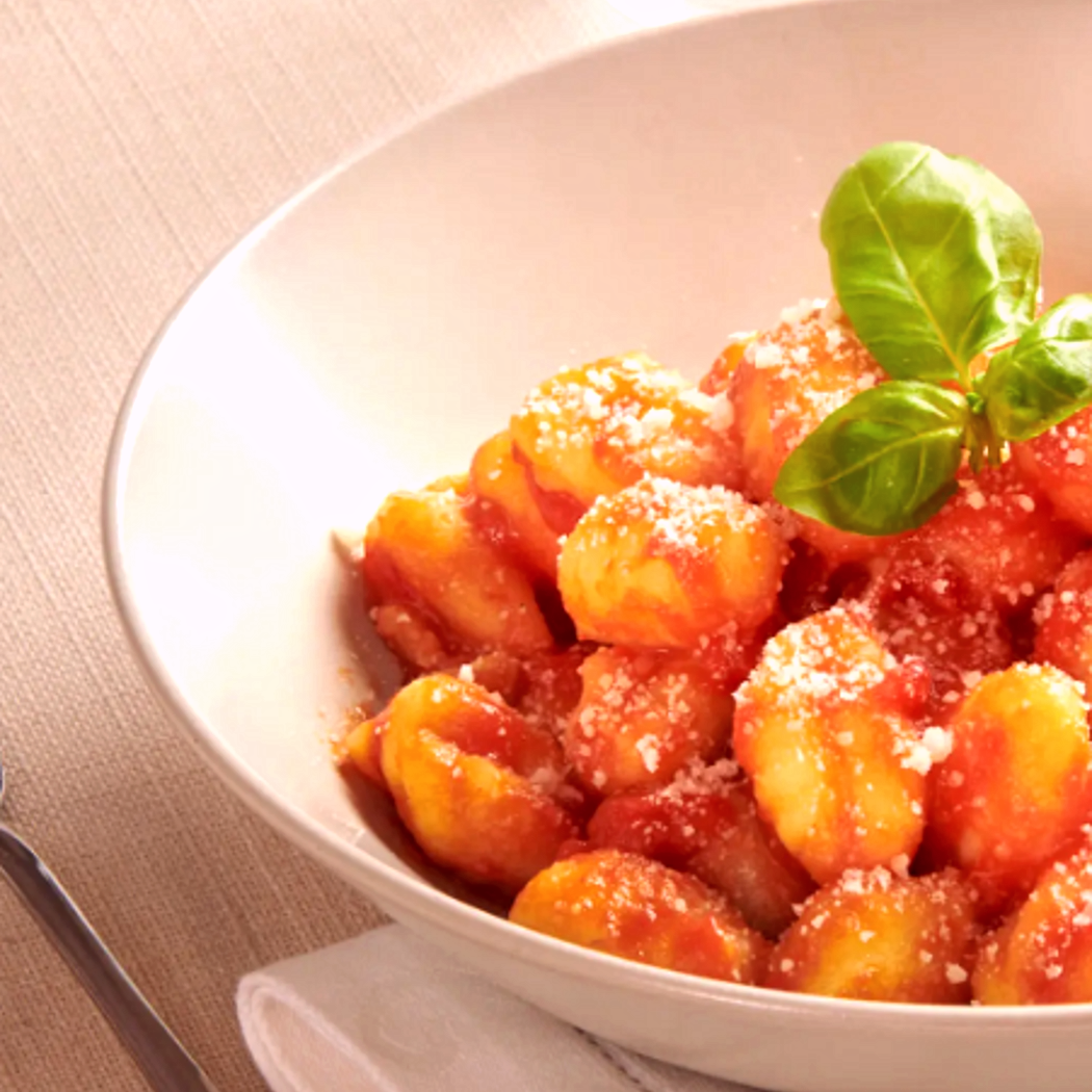 Gnocchi paradicsomszósszal