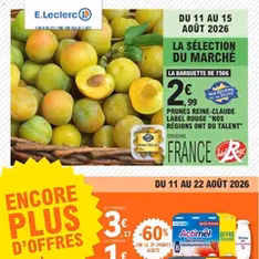 E.Leclerc catalogue - Prévisualisation du catalogue valable à partir du 11/08/2026