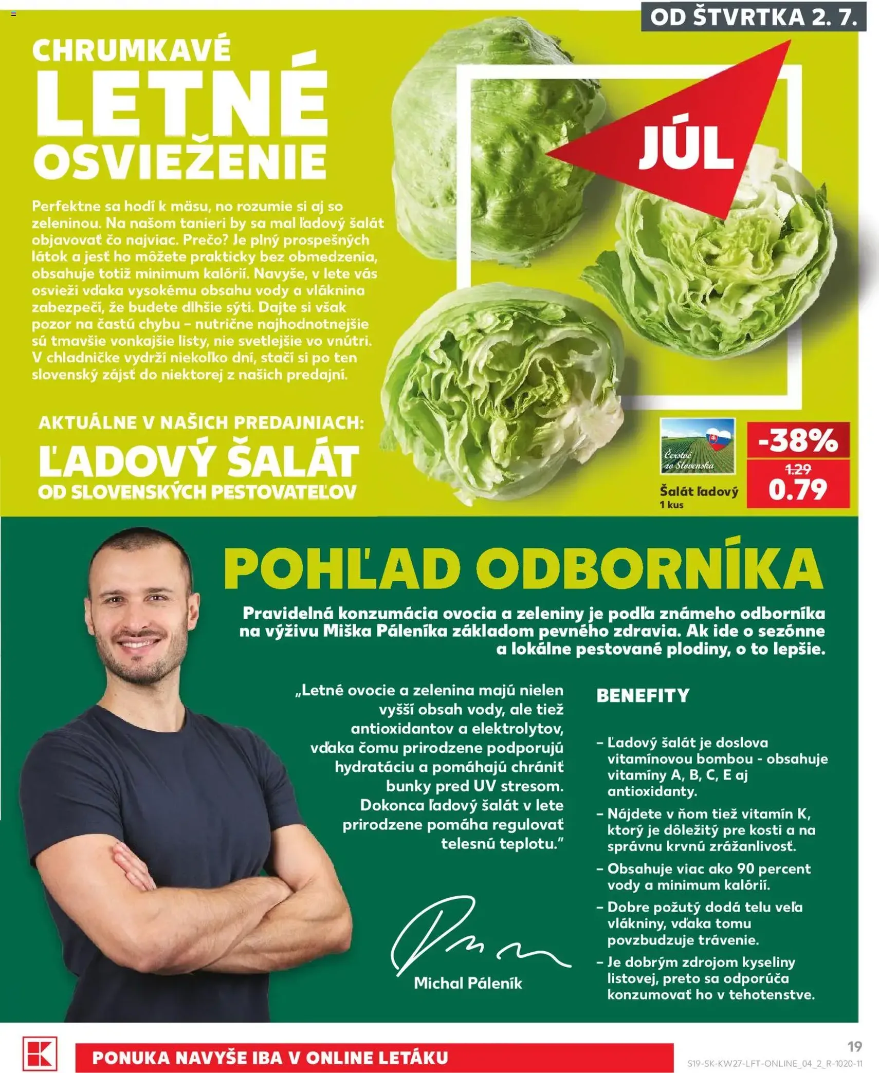 Kaufland SK akciós újság - 2026.07.02. érvényes szórólap 19 oldal 80 oldalból