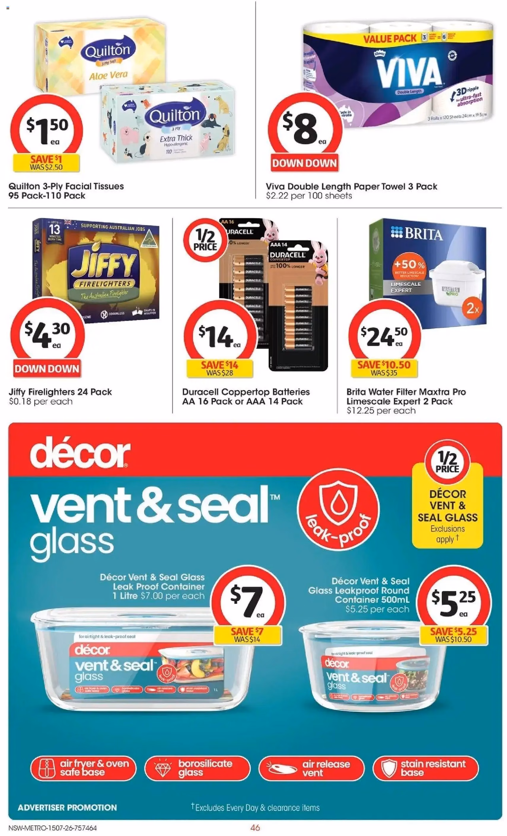 Coles catalogue - valid flyer from 15/07/2026, page 46 of 51