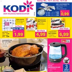 KODi Prospekt - Prospekt Vorschau gültig ab 10.11.2025