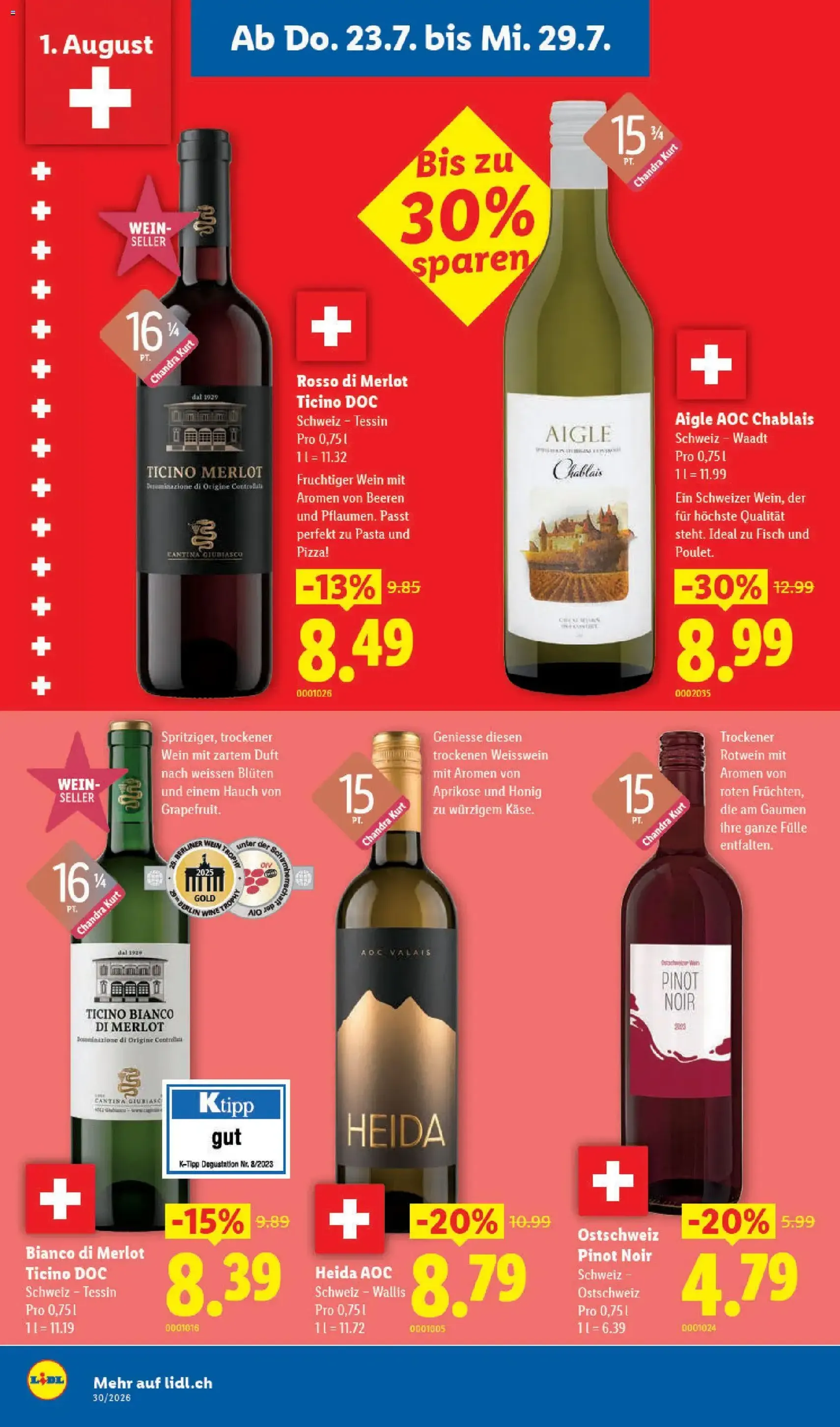 Lidl aktionen - Gültiger Prospekt ab 23.07.2026, Seite 14 von insgesamt 32