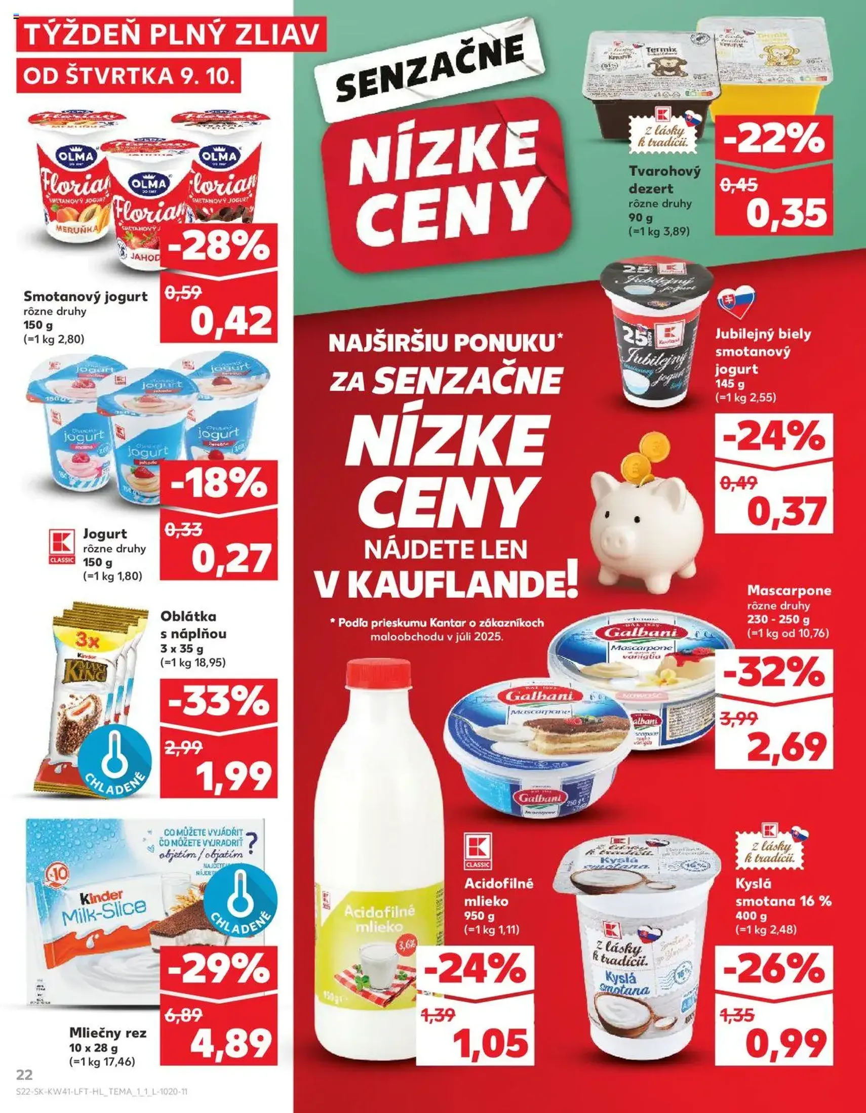 Kaufland SK Bratislava-Devínska Nová Ves - 2025.10.09. érvényes szórólap 22 oldal 80 oldalból
