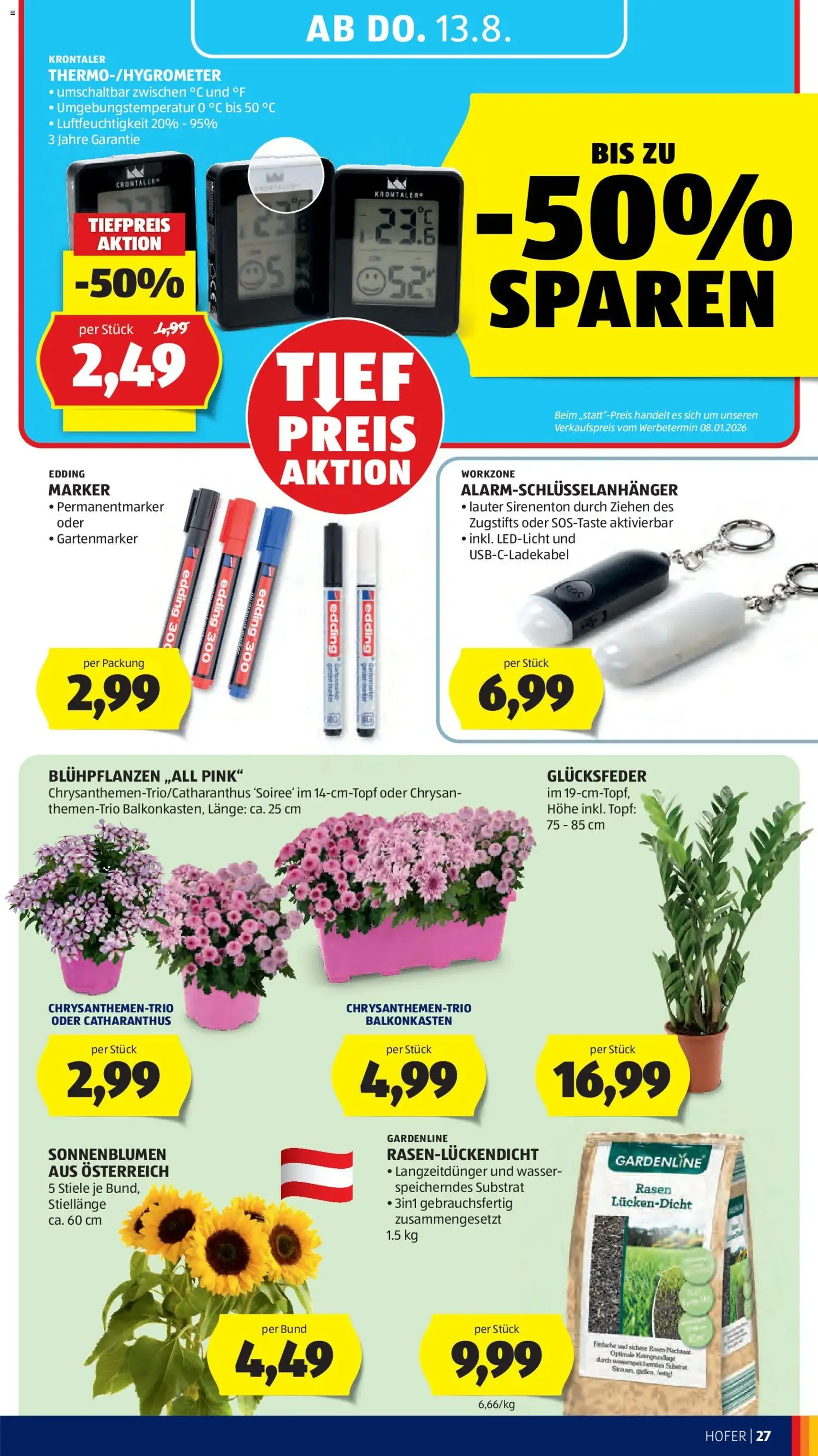 Hofer Flugblatt - Gültiger Prospekt ab 07.08.2026, Seite 41 von insgesamt 47