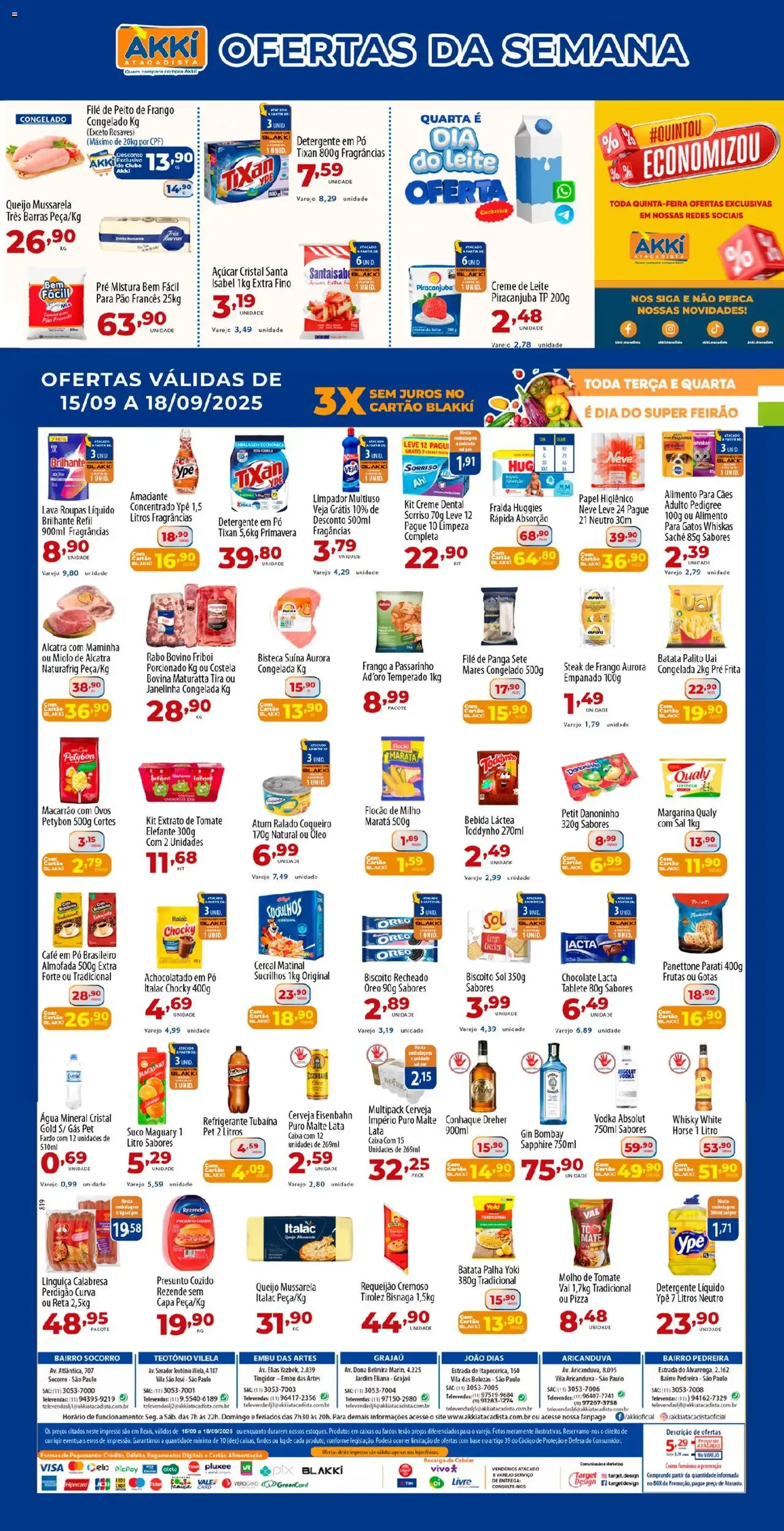 Akki Atacadista - Ofertas da semana - folheto válido a partir de 15/09/2025 página 1 de 1