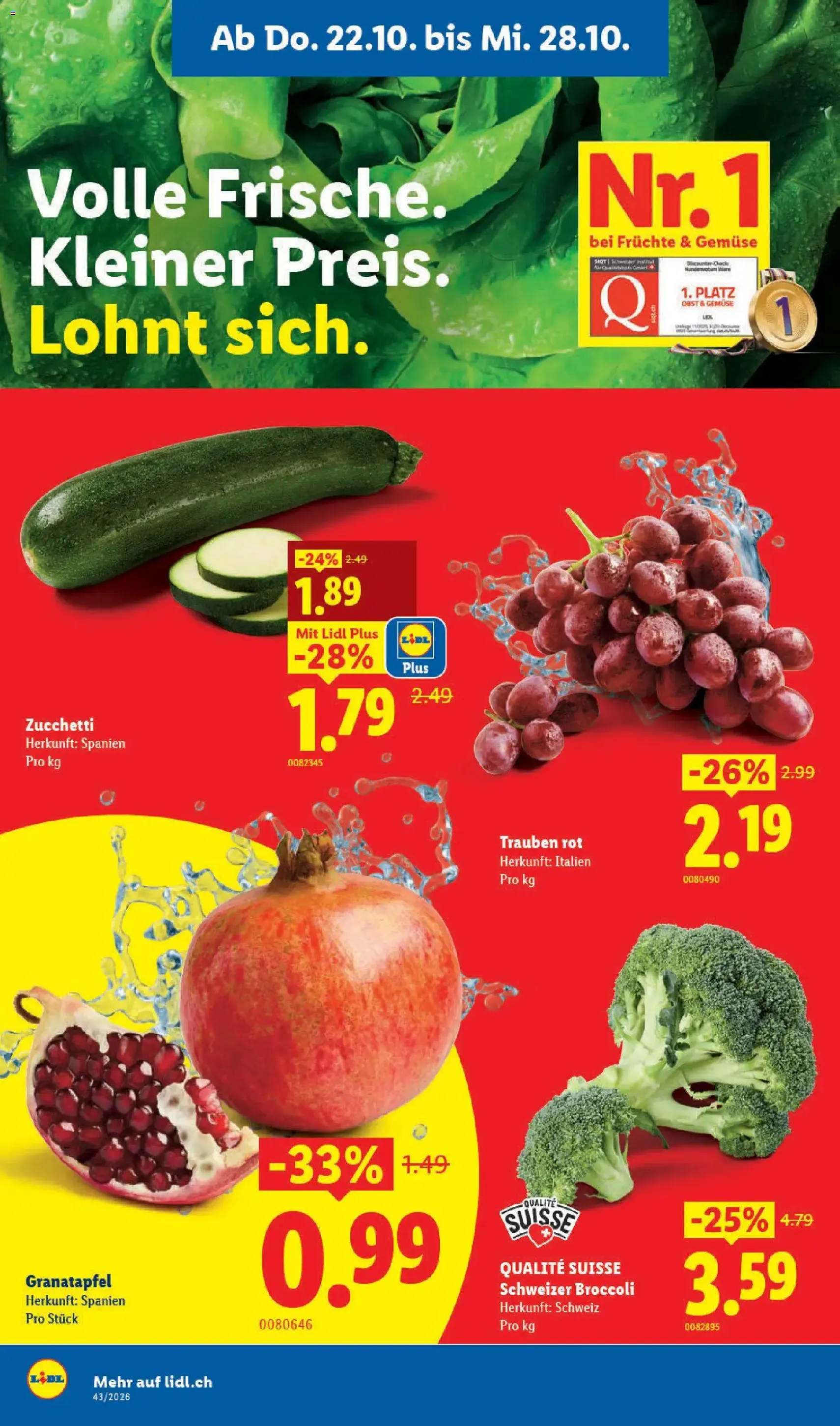 Lidl aktionen - Gültiger Prospekt ab 22.10.2026, Seite 4 von insgesamt 34