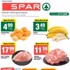 Spar Gazetka - podgląd gazetki ważnej od 21.01.2026