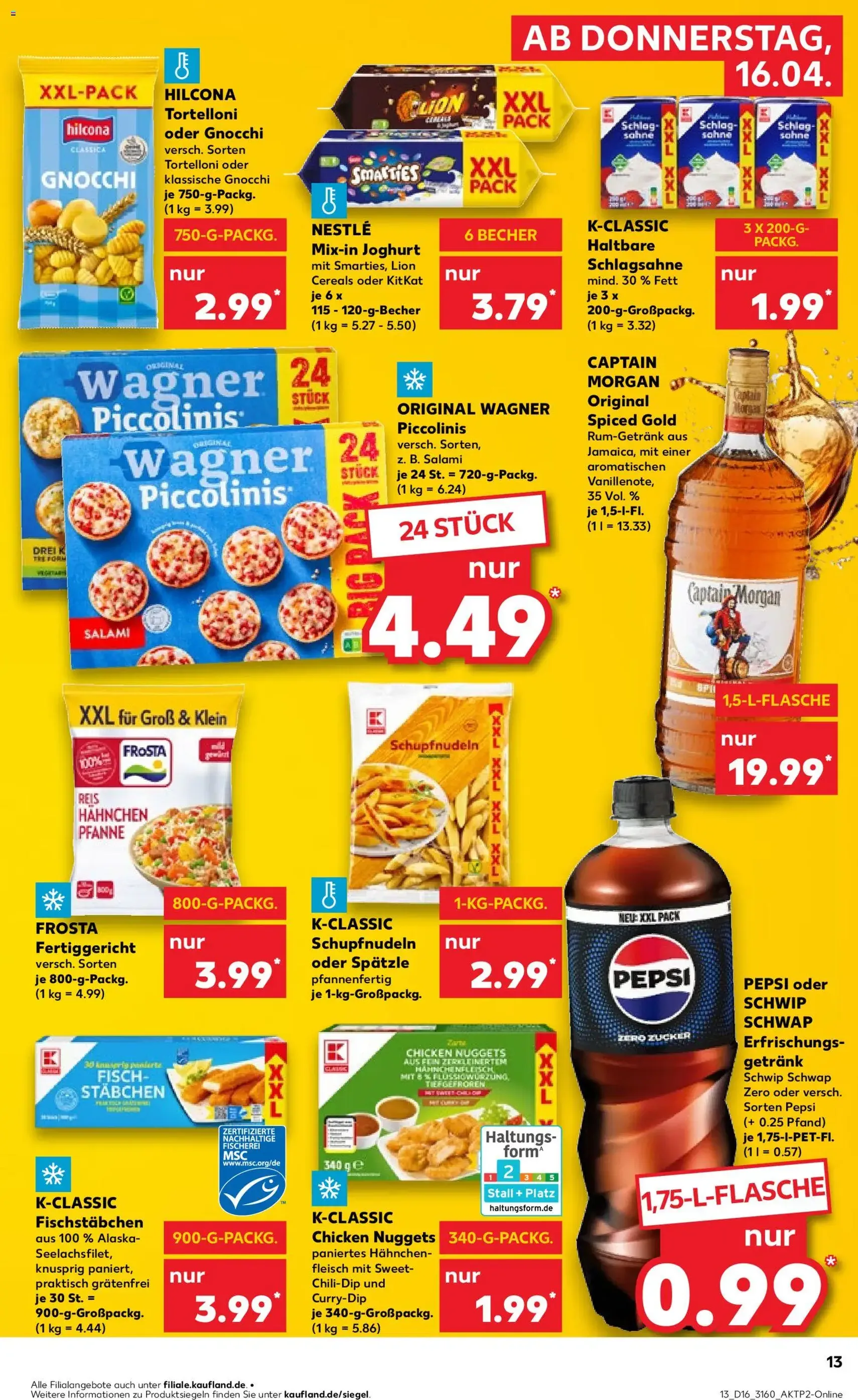 Kaufland Prospekt - Gültiger Prospekt ab 16.04.2026, Seite 13 von insgesamt 58