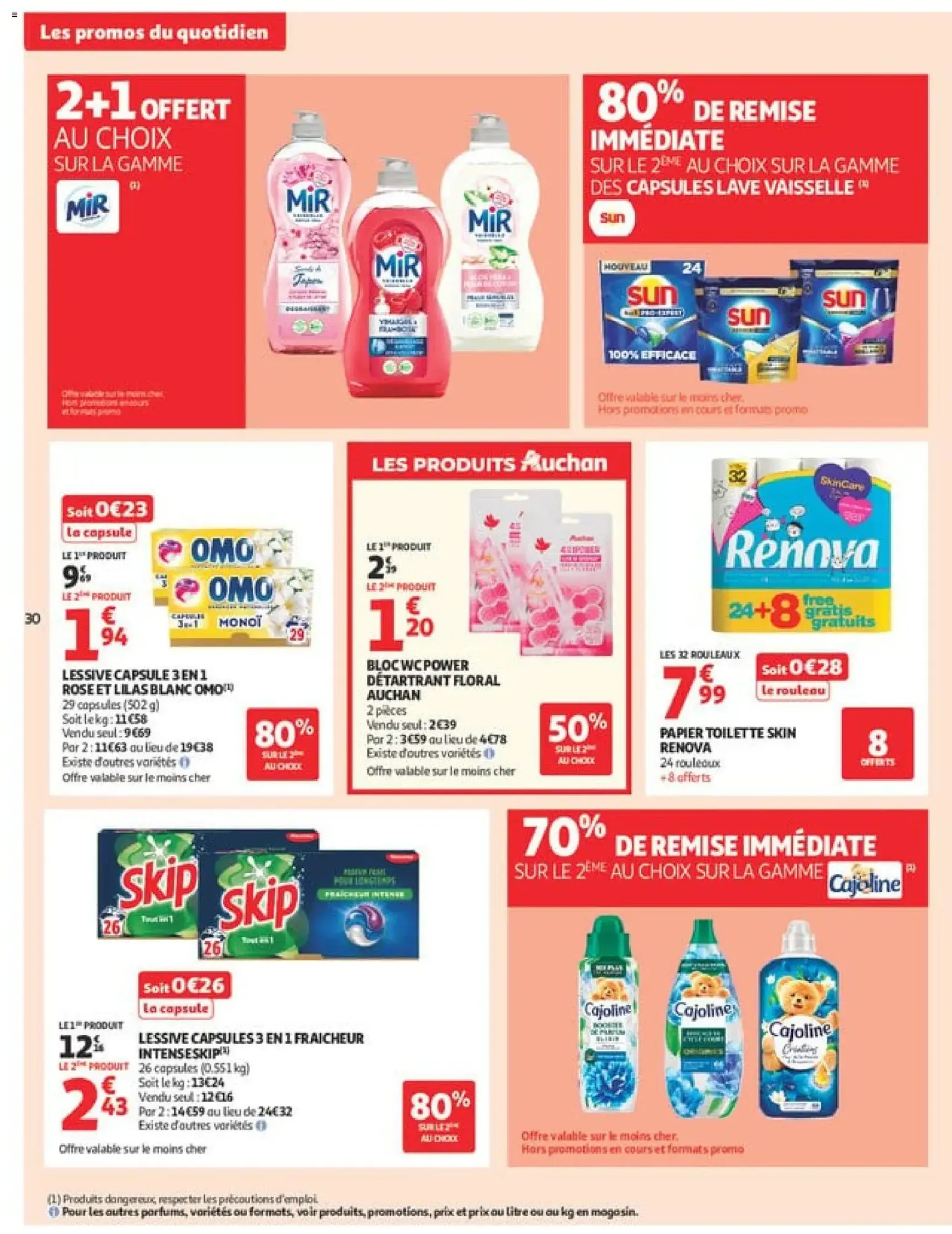Auchan prospectus - brochure valable à partir du 24/03/2026, page 30 sur 36