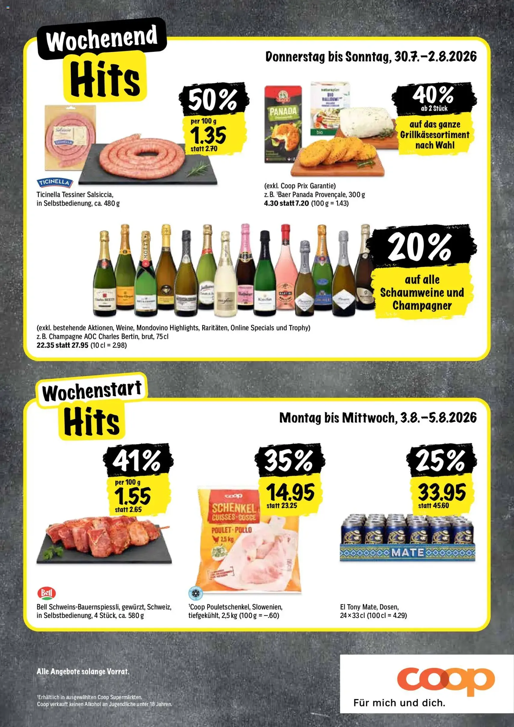 Coop aktionen - Gültiger Prospekt ab 30.07.2026, Seite 20 von insgesamt 24