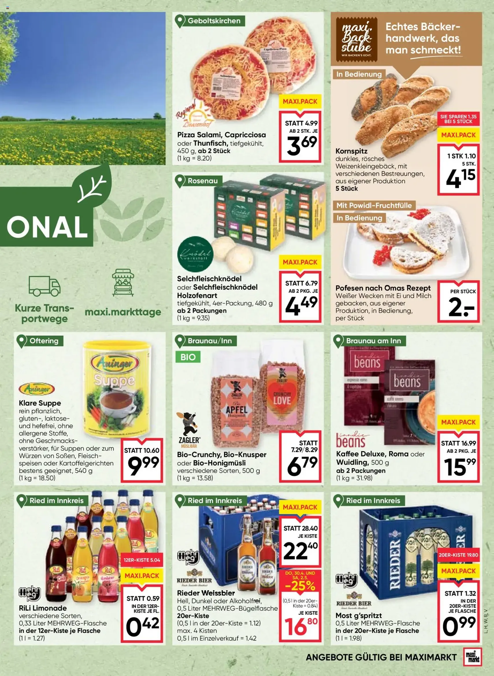 Maximarkt Flugblatt - Gültiger Prospekt ab 30.04.2026, Seite 7 von insgesamt 24