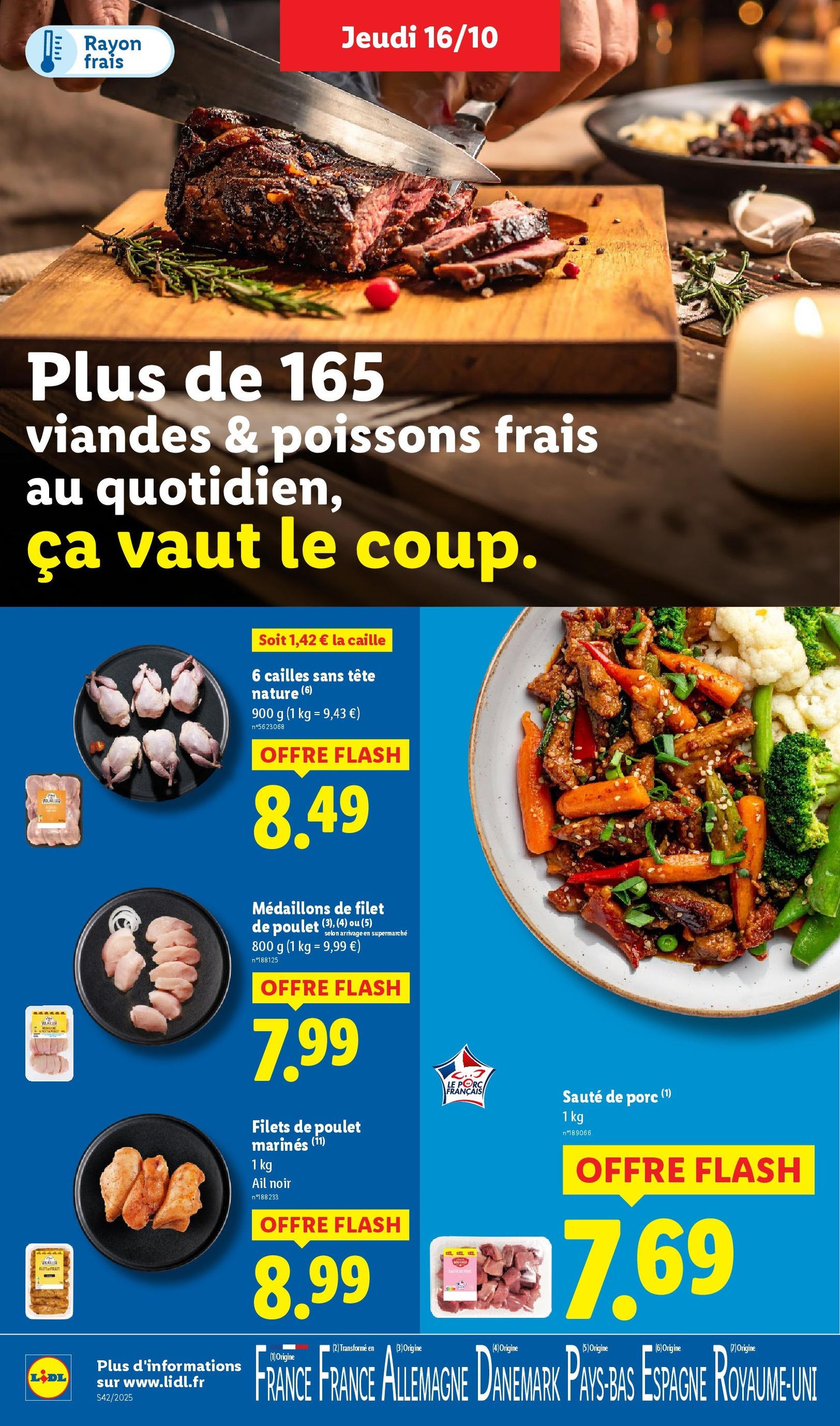 LIDL catalogue semaine 42 - brochure valable à partir du 16/10/2025, page 6 sur 82 LIDL catalogue semaine 42 - brochure valable à partir du 16/10/2025, page 6 sur 82