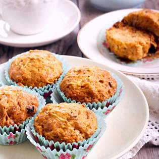 Recipe preview Carrot-apple muffins