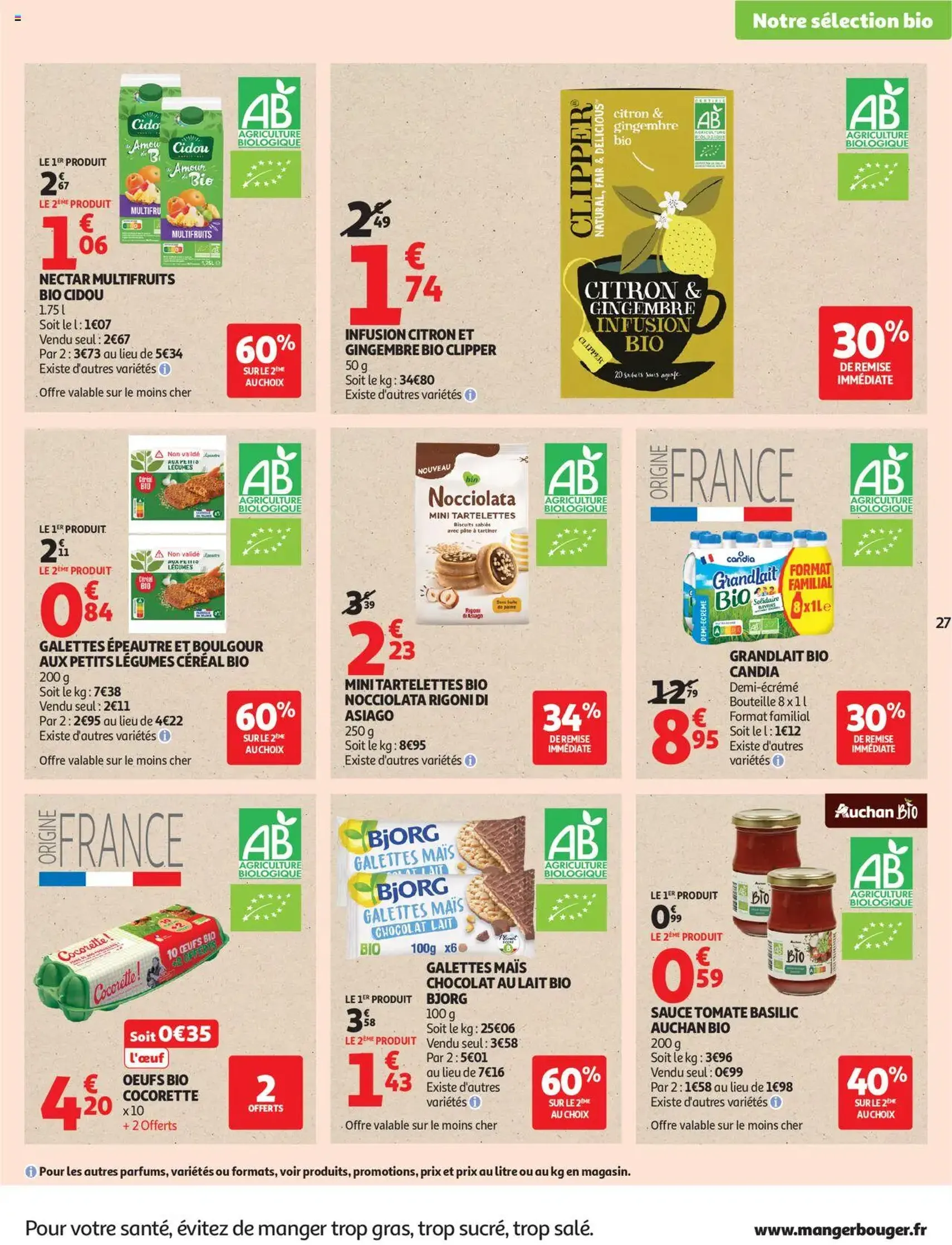Auchan prospectus - brochure valable à partir du 09/09/2025, page 27 sur 60 Auchan prospectus - brochure valable à partir du 09/09/2025, page 27 sur 60
