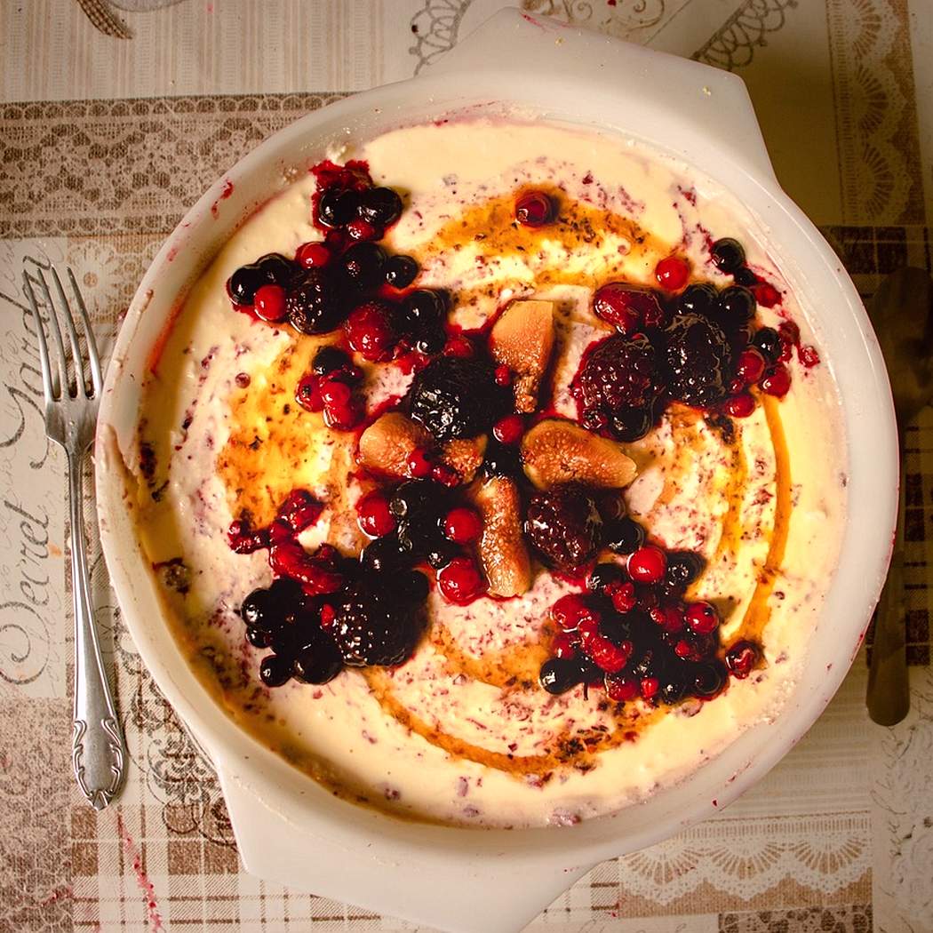 Meggyes tiramisu