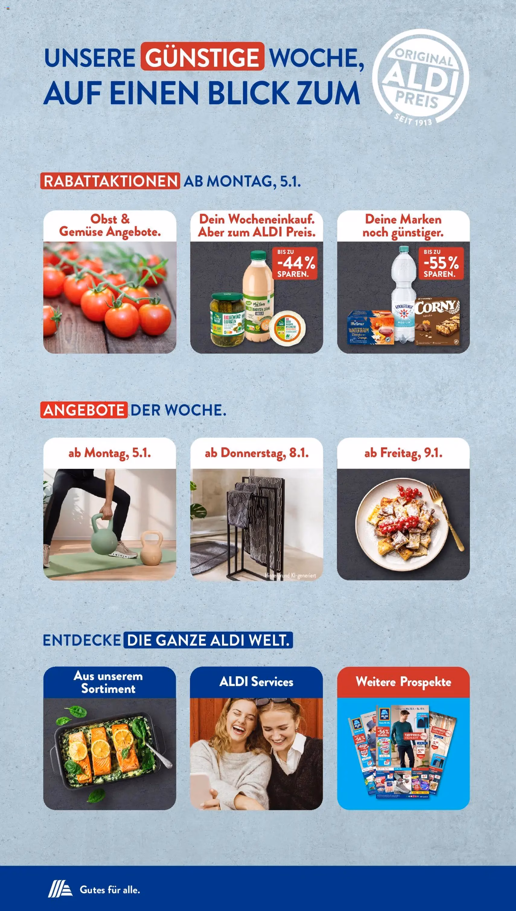 Aldi Süd Prospekt - Gültiger Prospekt ab 05.01.2026, Seite 2 von insgesamt 41