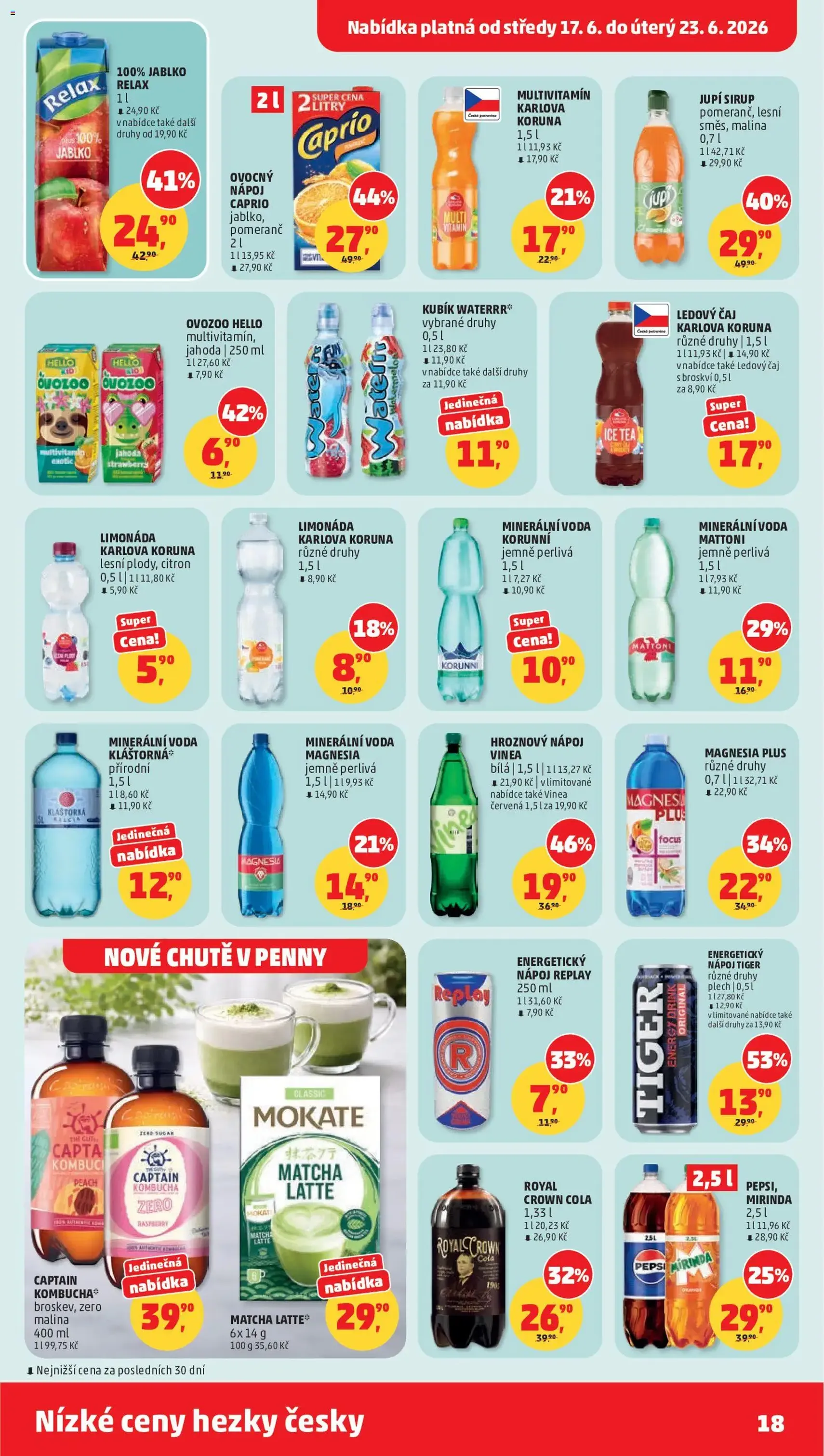 Penny Market leták - platný leták od 17.06.2026 strana 18 z 35