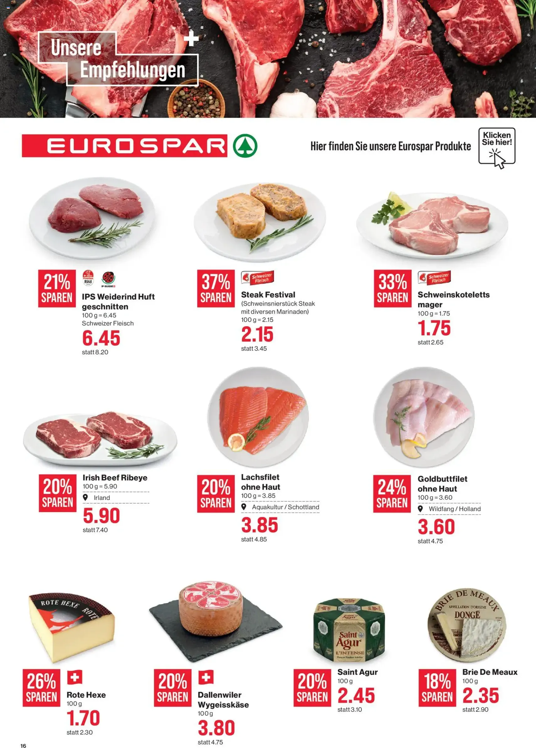 SPAR aktionen - Gültiger Prospekt ab 09.07.2026, Seite 16 von insgesamt 17